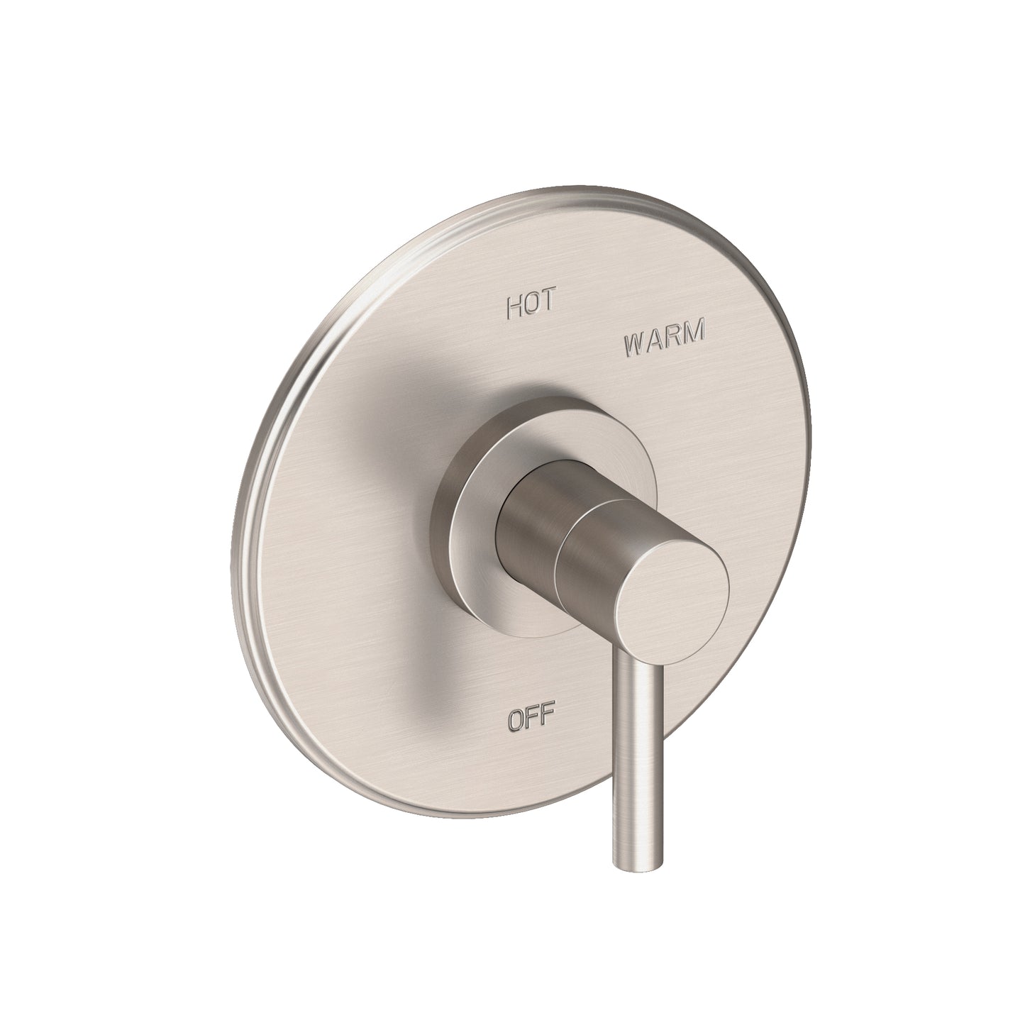 Newport Brass 4-1504BP East Linear Balanced Pressure Shower Trim Plate With Handle. Less Showerhead, Arm And Flange.