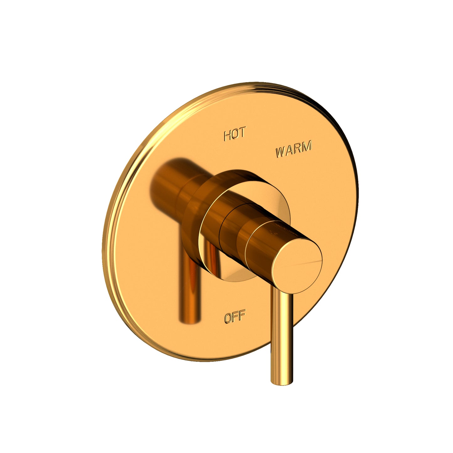 Newport Brass 4-1504BP East Linear Balanced Pressure Shower Trim Plate With Handle. Less Showerhead, Arm And Flange.