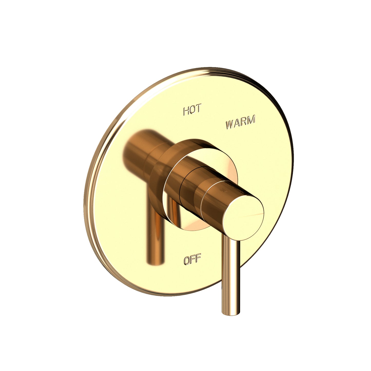 Newport Brass 4-1504BP East Linear Balanced Pressure Shower Trim Plate With Handle. Less Showerhead, Arm And Flange.
