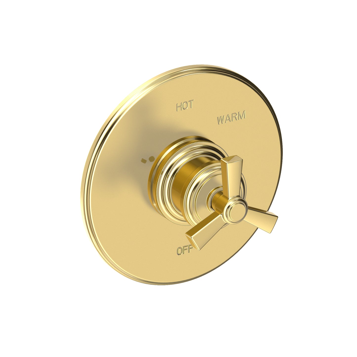 Newport Brass 4-1604BP Miro Balanced Pressure Shower Trim Plate With Handle. Less Showerhead, Arm And Flange.