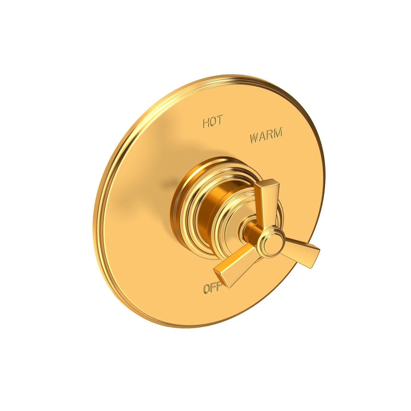 Newport Brass 4-1604BP Miro Balanced Pressure Shower Trim Plate With Handle. Less Showerhead, Arm And Flange.