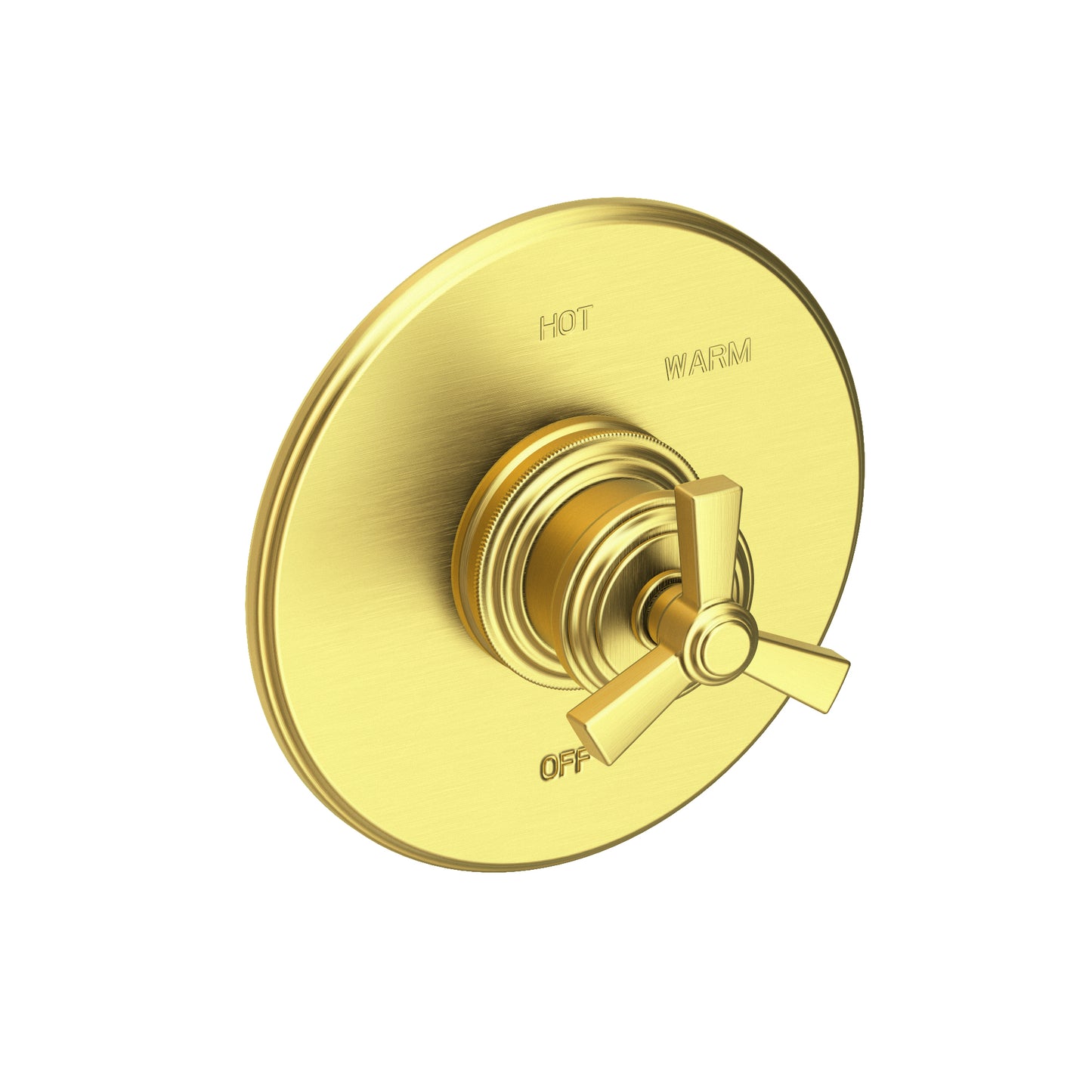 Newport Brass 4-1604BP Miro Balanced Pressure Shower Trim Plate With Handle. Less Showerhead, Arm And Flange.