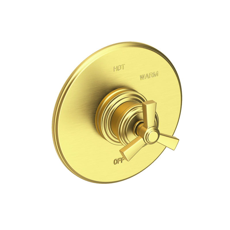 Newport Brass 4-1604BP Miro Balanced Pressure Shower Trim Plate with Handle. Less showerhead, arm and flange.