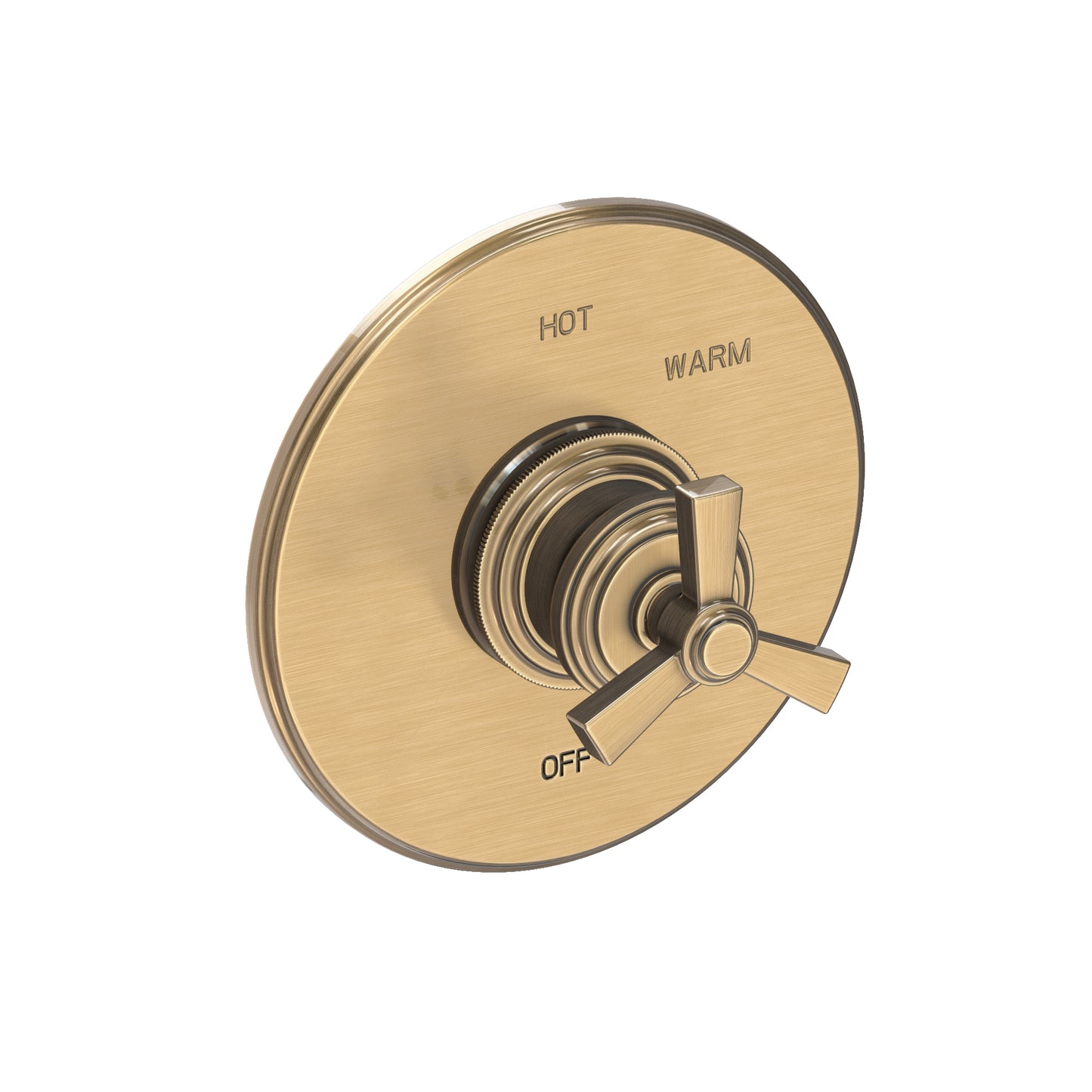 Newport Brass 4-1604BP Miro Balanced Pressure Shower Trim Plate With Handle. Less Showerhead, Arm And Flange.