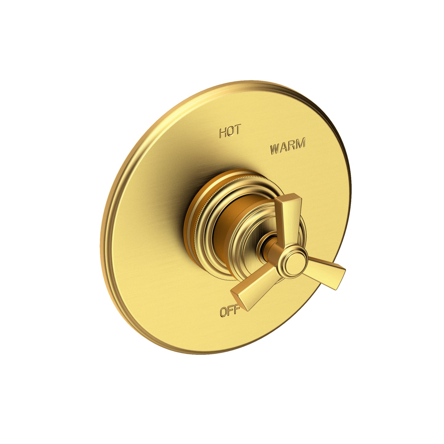 Newport Brass 4-1604BP Miro Balanced Pressure Shower Trim Plate With Handle. Less Showerhead, Arm And Flange.