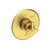 Newport Brass 4-1604BP Miro Balanced Pressure Shower Trim Plate With Handle. Less Showerhead, Arm And Flange.