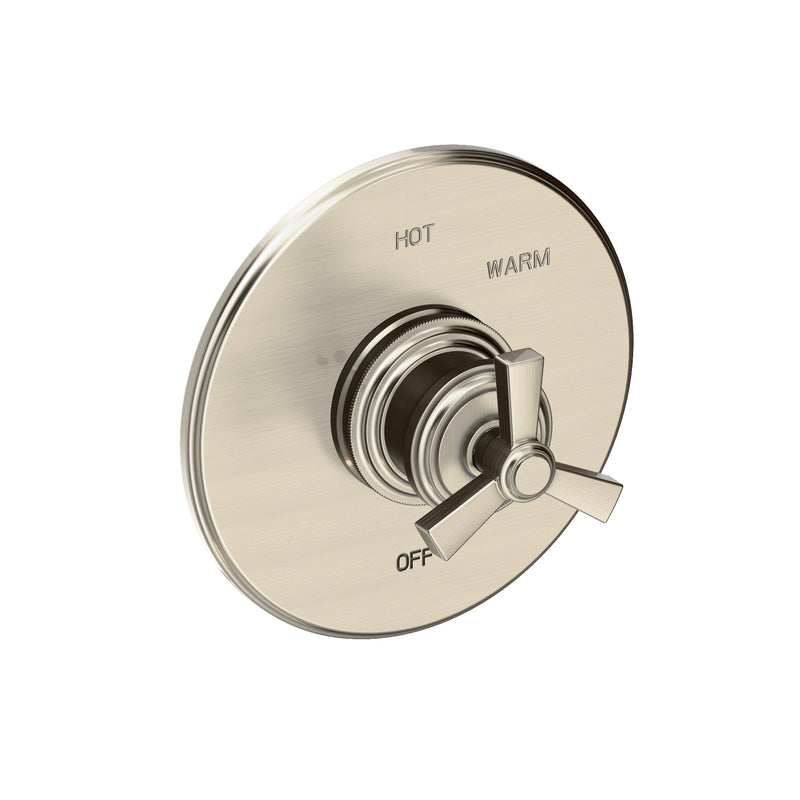 Newport Brass 4-1604BP Miro Balanced Pressure Shower Trim Plate with Handle. Less showerhead, arm and flange.