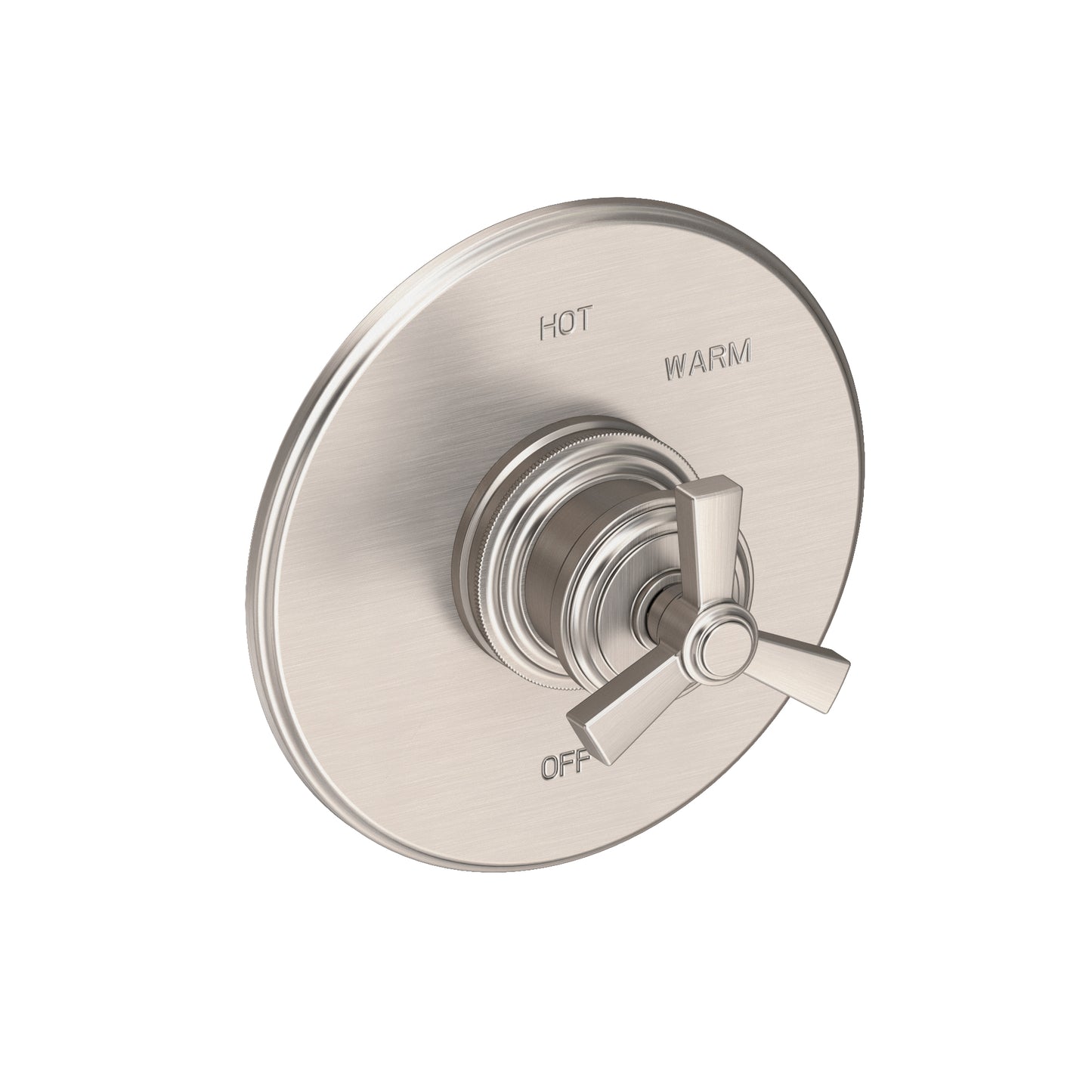 Newport Brass 4-1604BP Miro Balanced Pressure Shower Trim Plate With Handle. Less Showerhead, Arm And Flange.