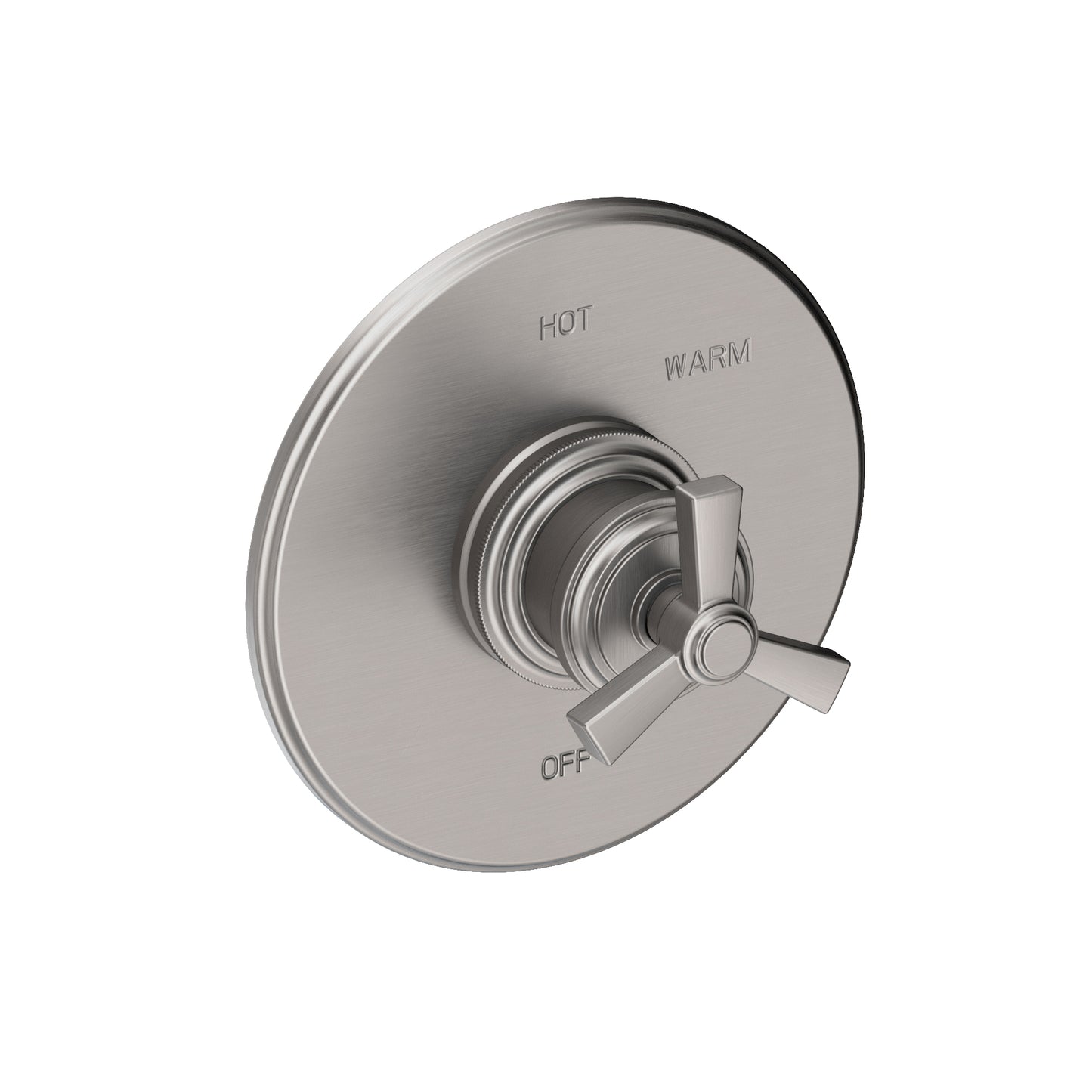 Newport Brass 4-1604BP Miro Balanced Pressure Shower Trim Plate With Handle. Less Showerhead, Arm And Flange.