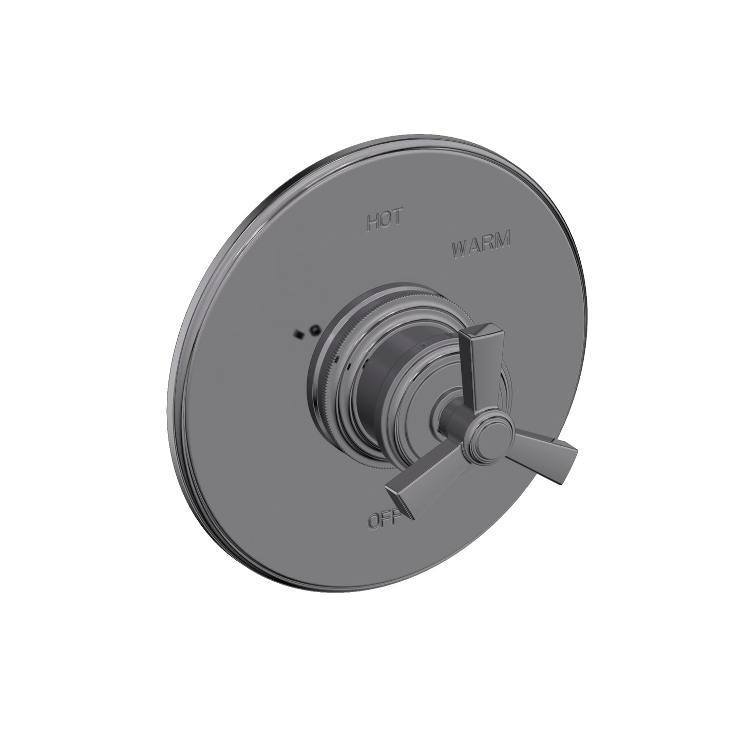 Newport Brass 4-1604BP Miro Balanced Pressure Shower Trim Plate With Handle. Less Showerhead, Arm And Flange.