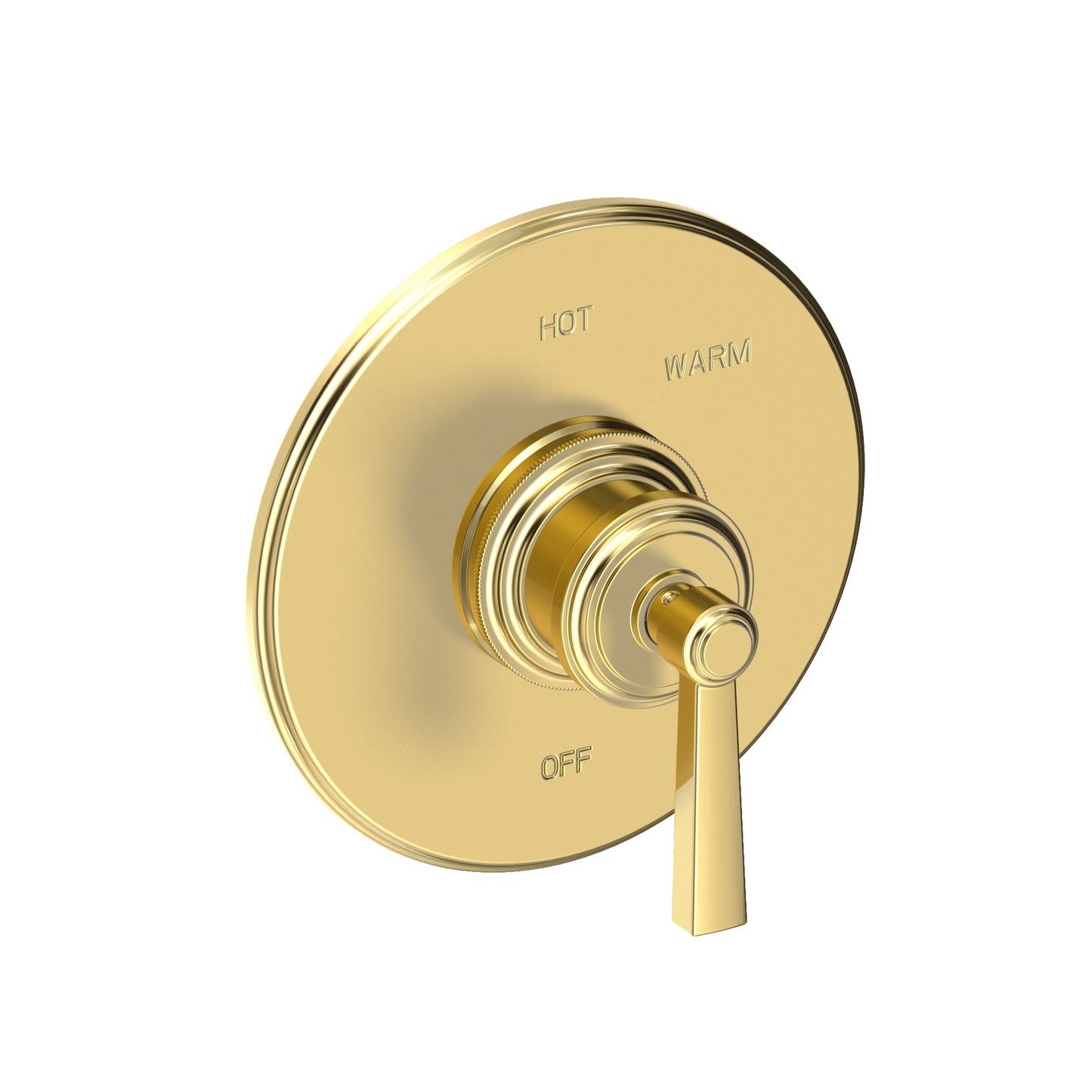 Newport Brass 4-1624BP Miro Balanced Pressure Shower Trim Plate With Handle. Less Showerhead, Arm And Flange.