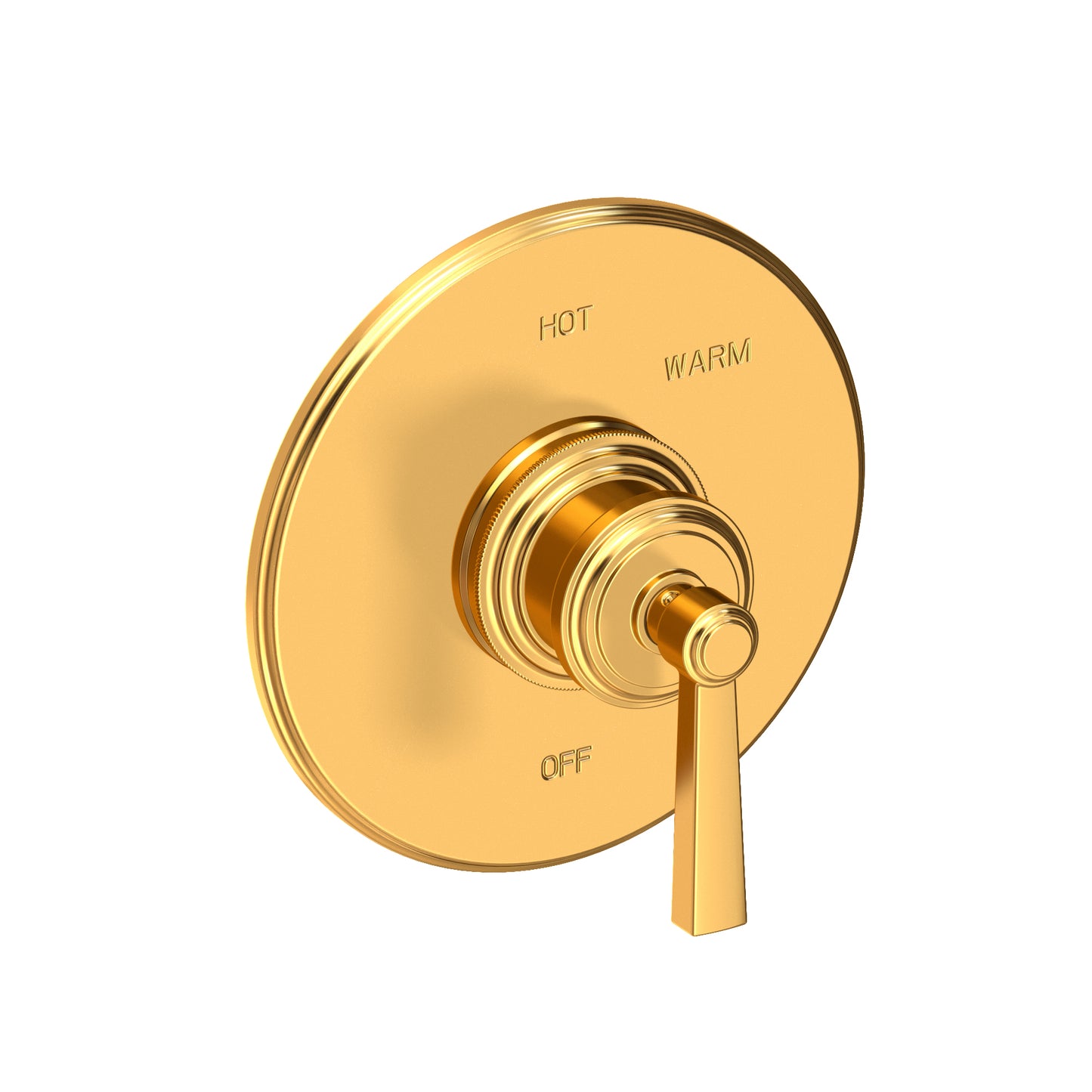 Newport Brass 4-1624BP Miro Balanced Pressure Shower Trim Plate With Handle. Less Showerhead, Arm And Flange.