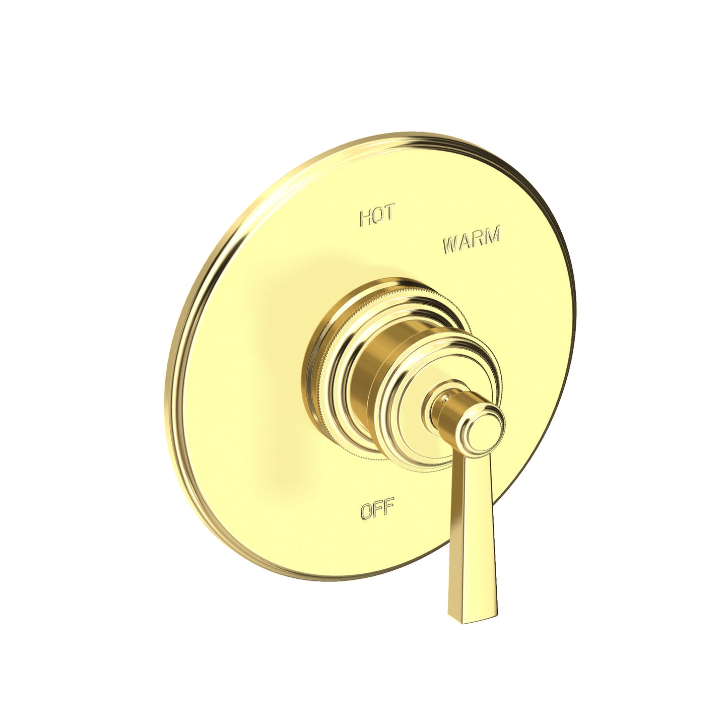 Newport Brass 4-1624BP Miro Balanced Pressure Shower Trim Plate With Handle. Less Showerhead, Arm And Flange.