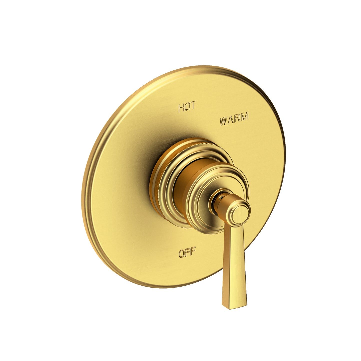 Newport Brass 4-1624BP Miro Balanced Pressure Shower Trim Plate With Handle. Less Showerhead, Arm And Flange.