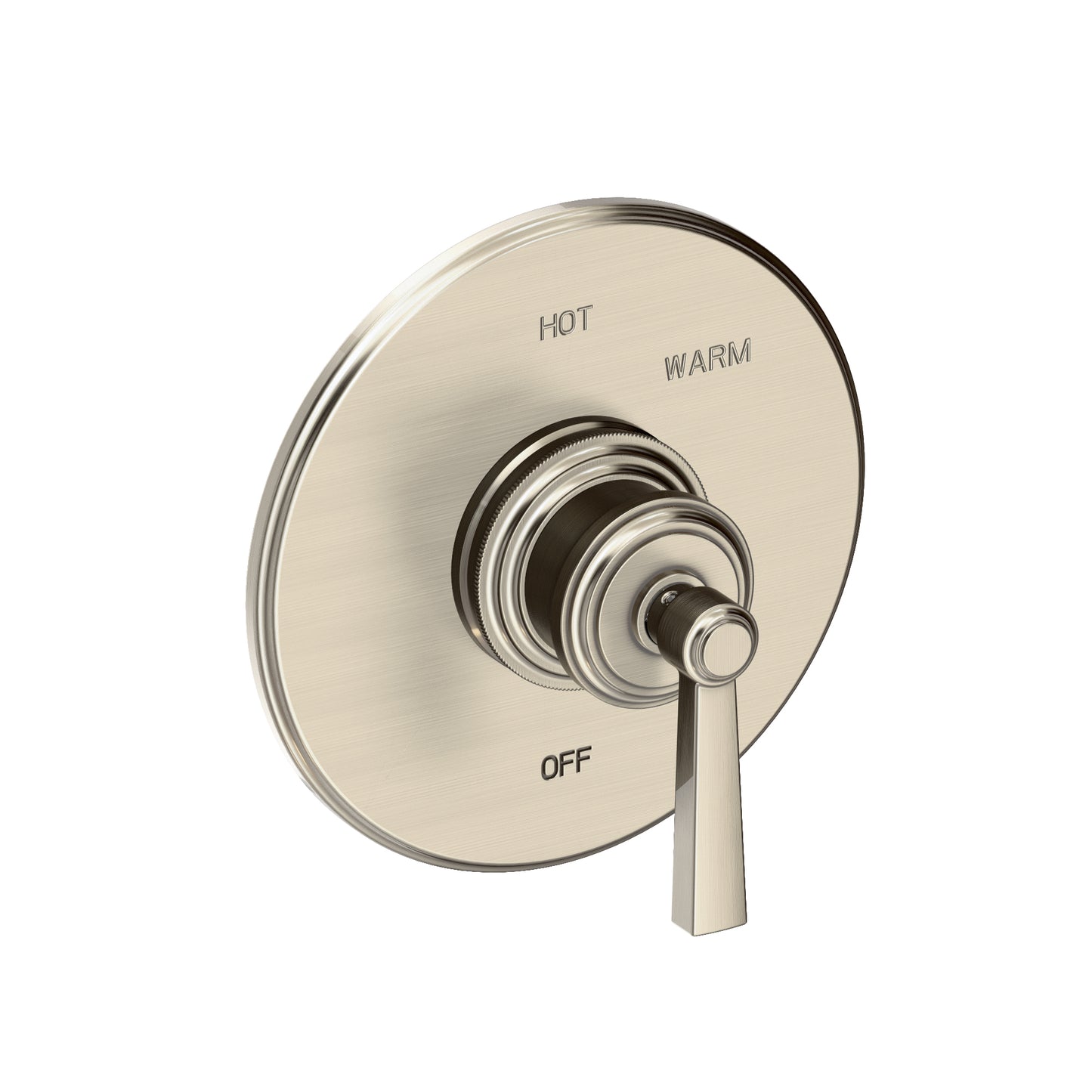 Newport Brass 4-1624BP Miro Balanced Pressure Shower Trim Plate With Handle. Less Showerhead, Arm And Flange.
