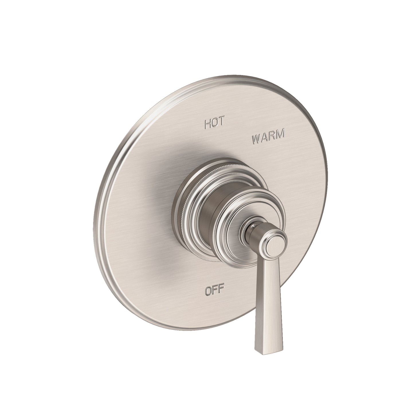 Newport Brass 4-1624BP Miro Balanced Pressure Shower Trim Plate With Handle. Less Showerhead, Arm And Flange.