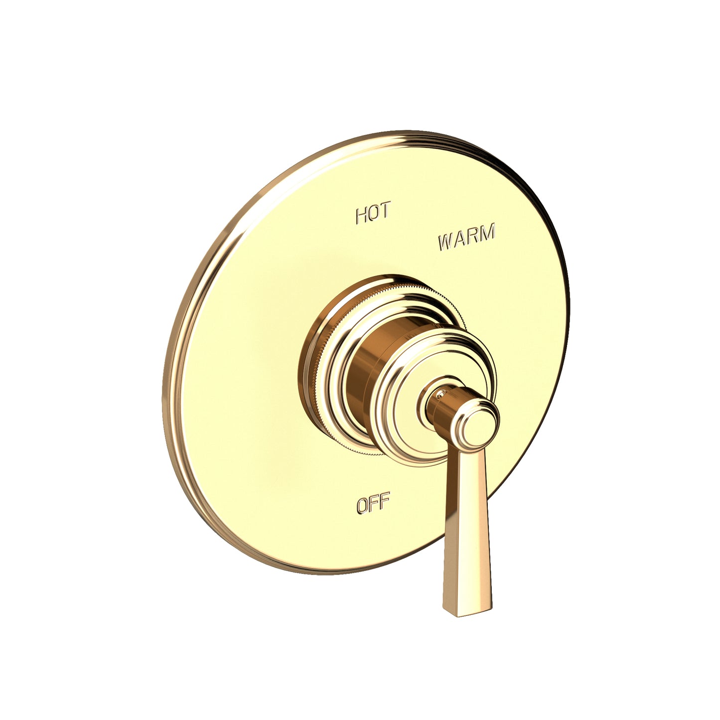 Newport Brass 4-1624BP Miro Balanced Pressure Shower Trim Plate With Handle. Less Showerhead, Arm And Flange.