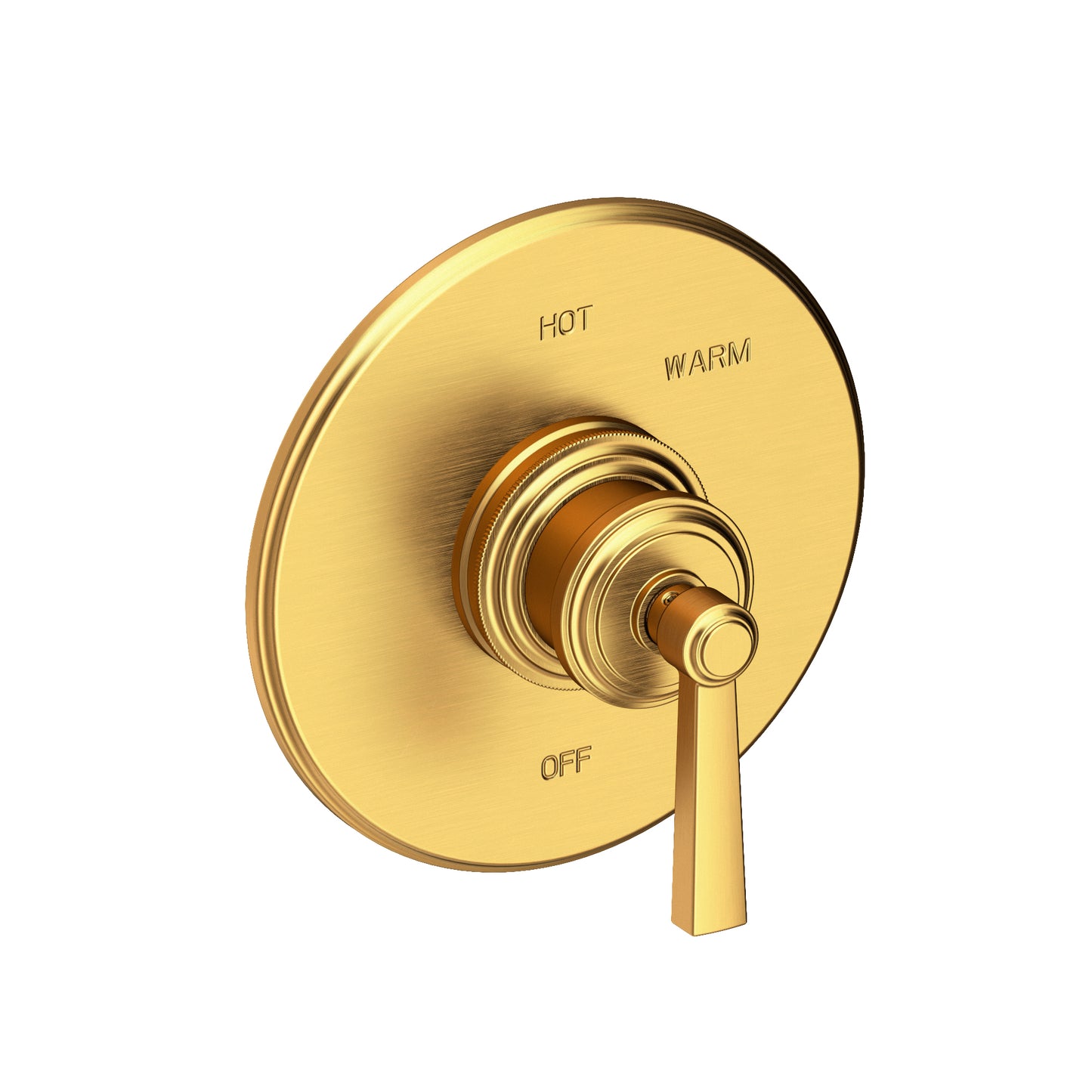 Newport Brass 4-1624BP Miro Balanced Pressure Shower Trim Plate With Handle. Less Showerhead, Arm And Flange.
