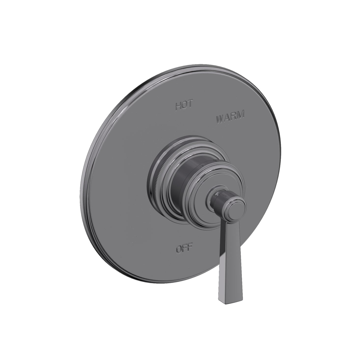 Newport Brass 4-1624BP Miro Balanced Pressure Shower Trim Plate With Handle. Less Showerhead, Arm And Flange.