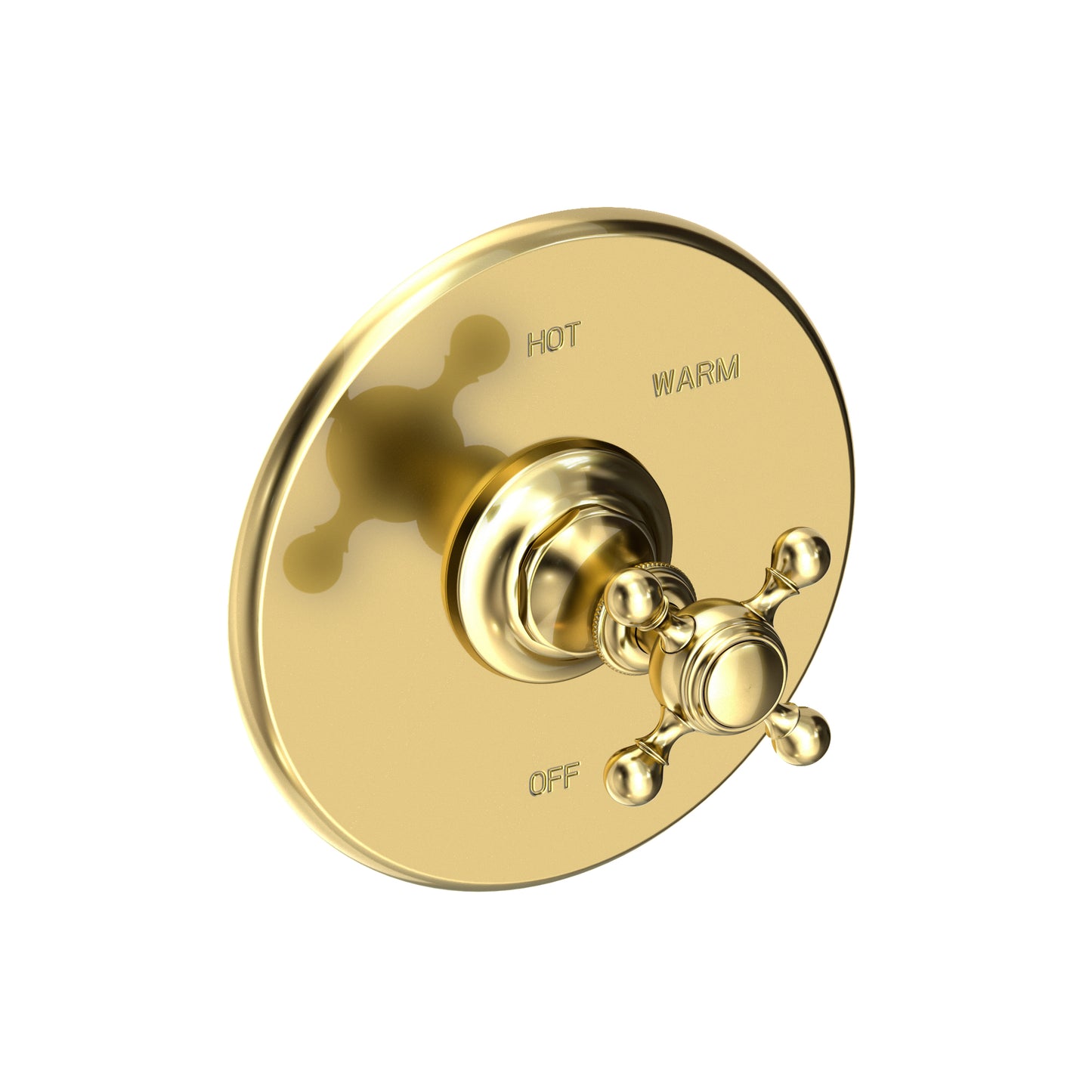 Newport Brass 4-1764BP Victoria Balanced Pressure Shower Trim Plate with Handle. Less showerhead, arm and flange.