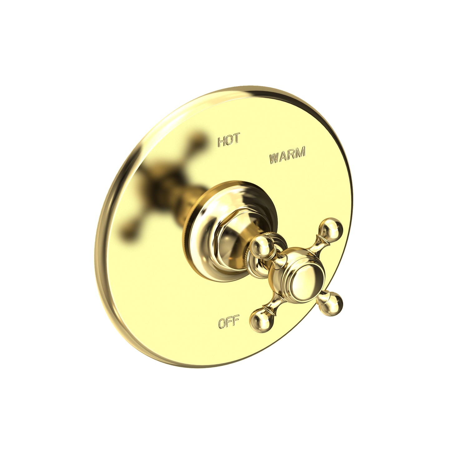 Newport Brass 4-1764BP Victoria Balanced Pressure Shower Trim Plate with Handle. Less showerhead, arm and flange.