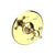 Newport Brass 4-1764BP Victoria Balanced Pressure Shower Trim Plate with Handle. Less showerhead, arm and flange.