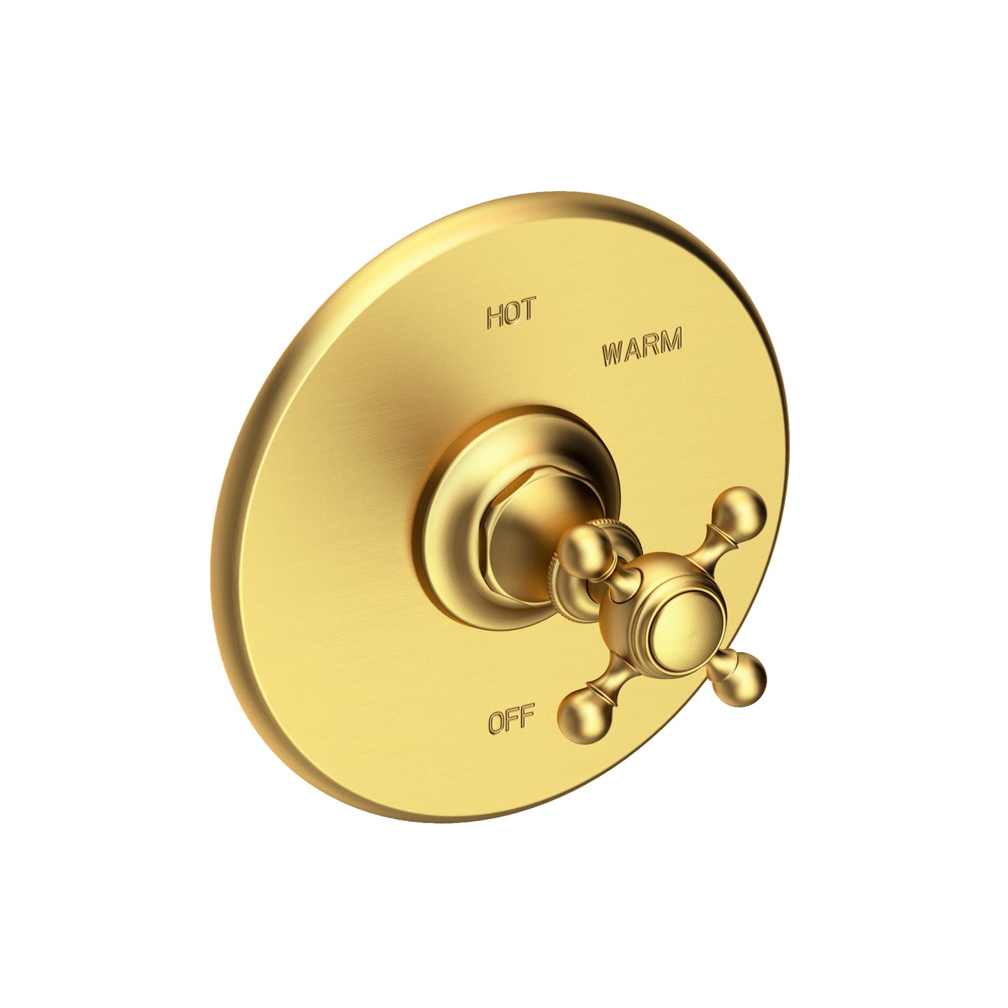 Newport Brass 4-1764BP Victoria Balanced Pressure Shower Trim Plate with Handle. Less showerhead, arm and flange.