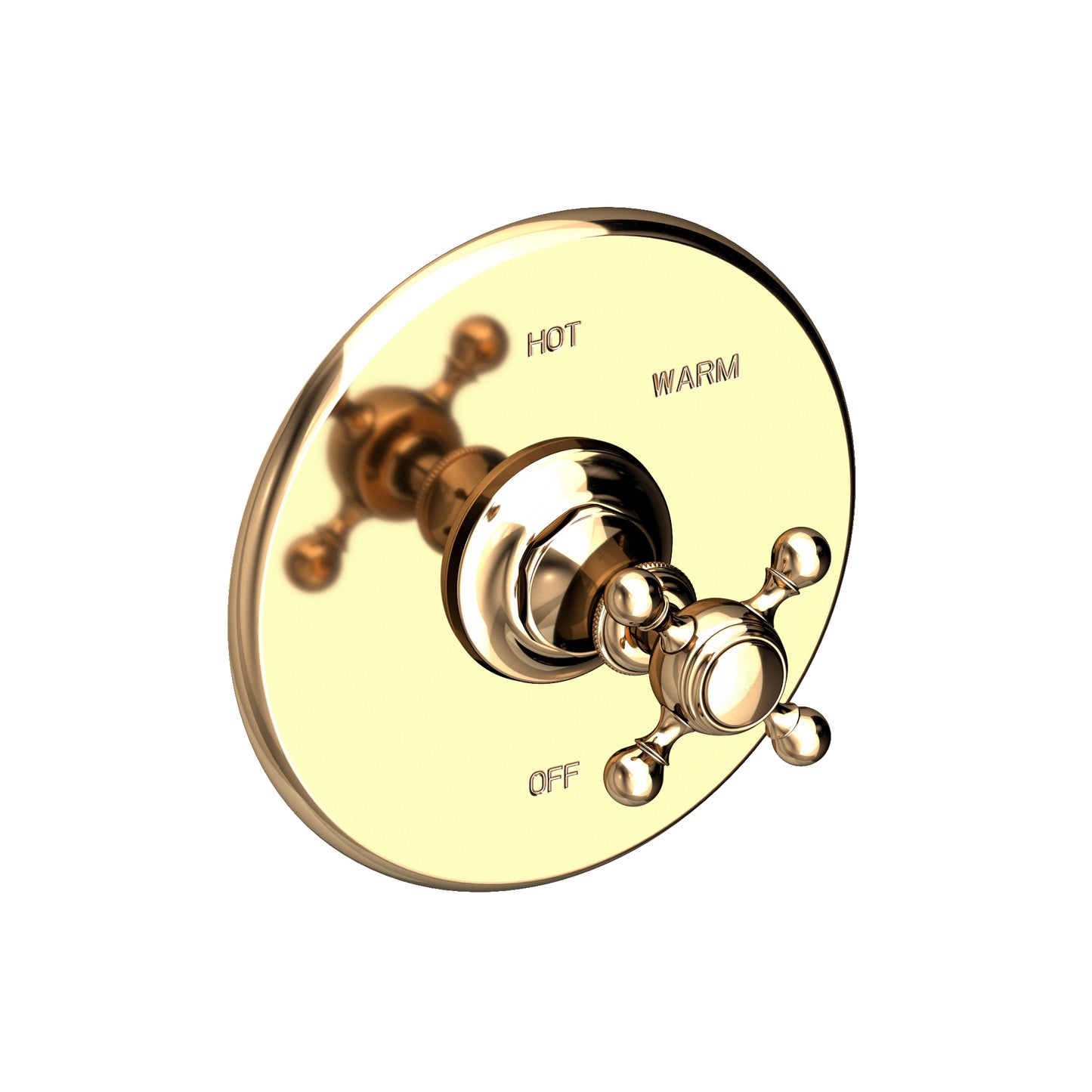 Newport Brass 4-1764BP Victoria Balanced Pressure Shower Trim Plate with Handle. Less showerhead, arm and flange.