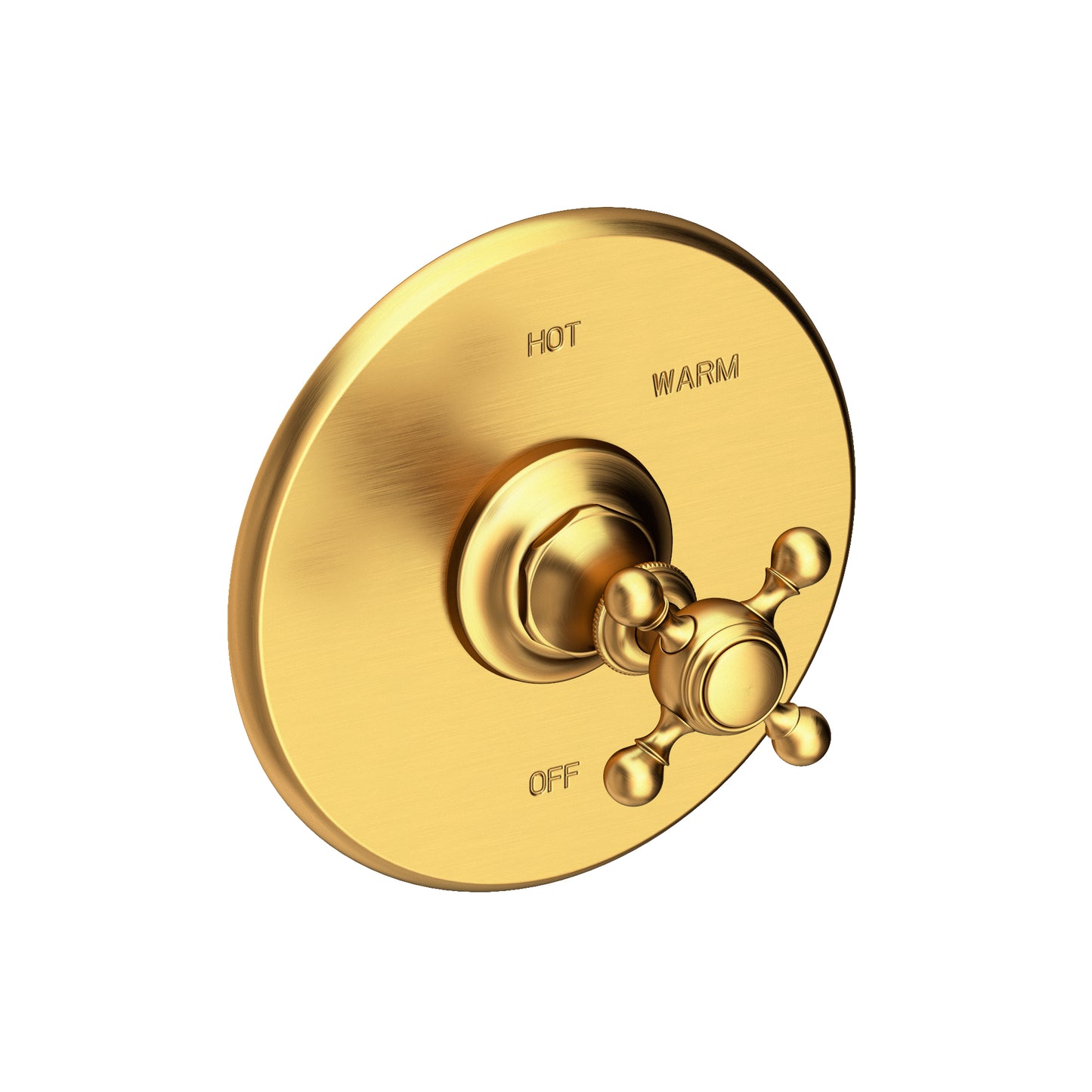 Newport Brass 4-1764BP Victoria Balanced Pressure Shower Trim Plate with Handle. Less showerhead, arm and flange.