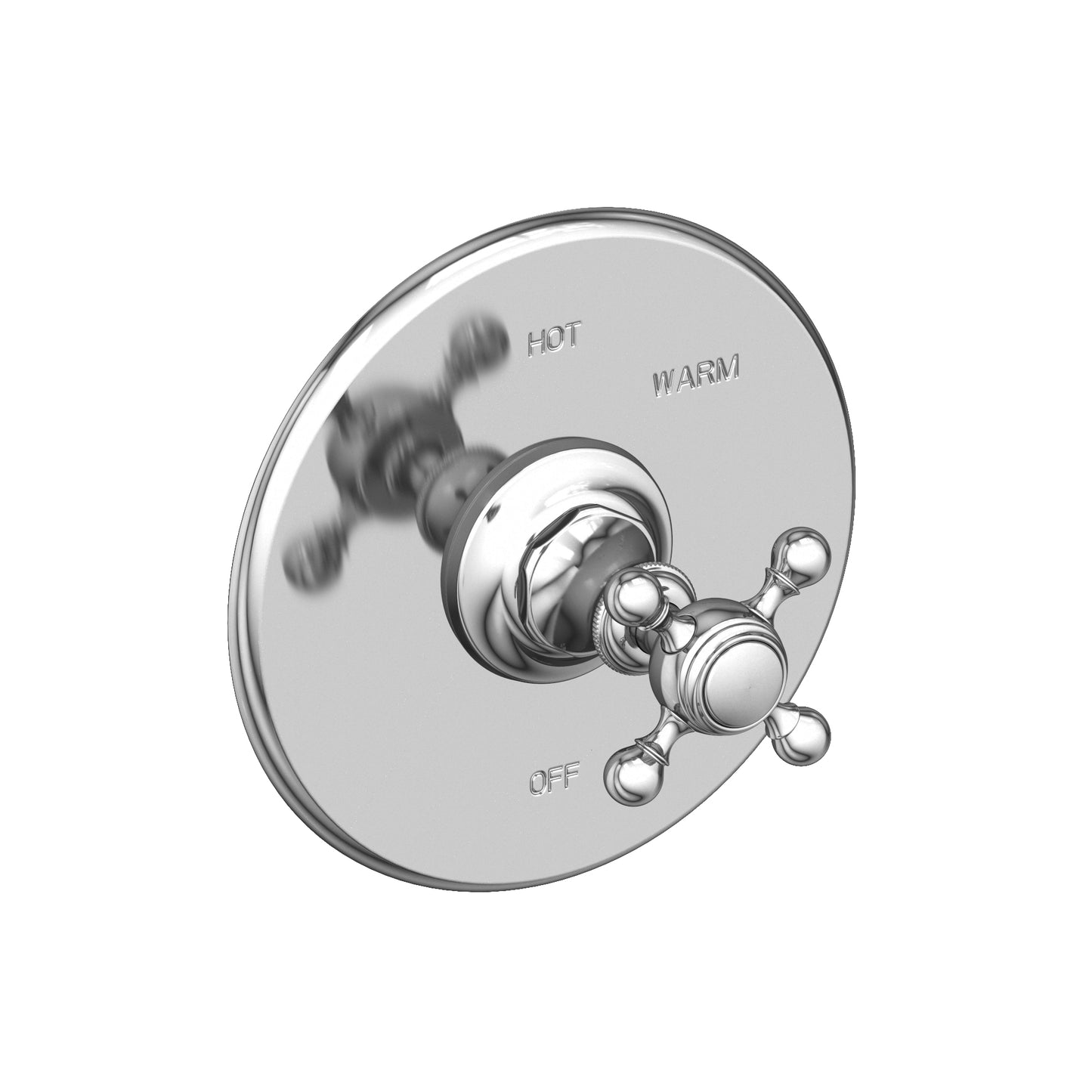 Newport Brass 4-1764BP Victoria Balanced Pressure Shower Trim Plate with Handle. Less showerhead, arm and flange.
