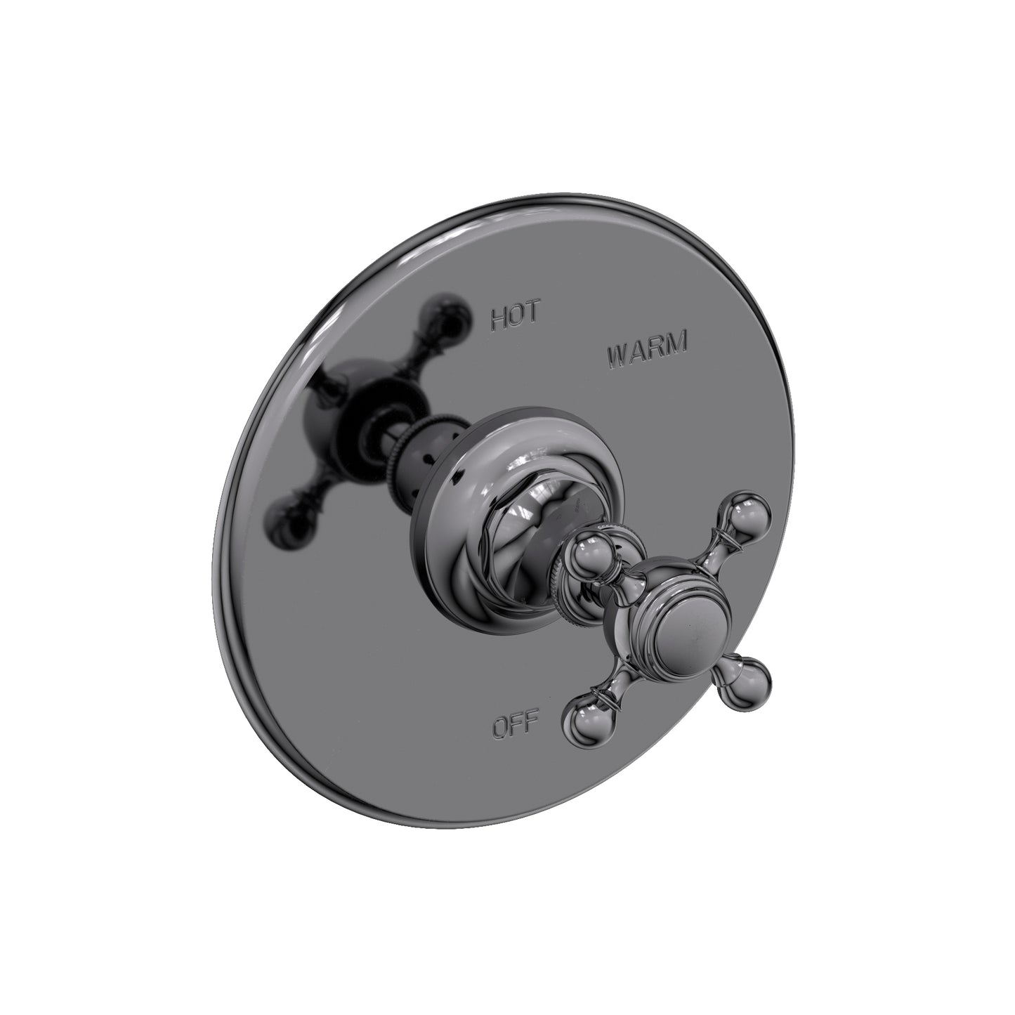 Newport Brass 4-1764BP Victoria Balanced Pressure Shower Trim Plate with Handle. Less showerhead, arm and flange.