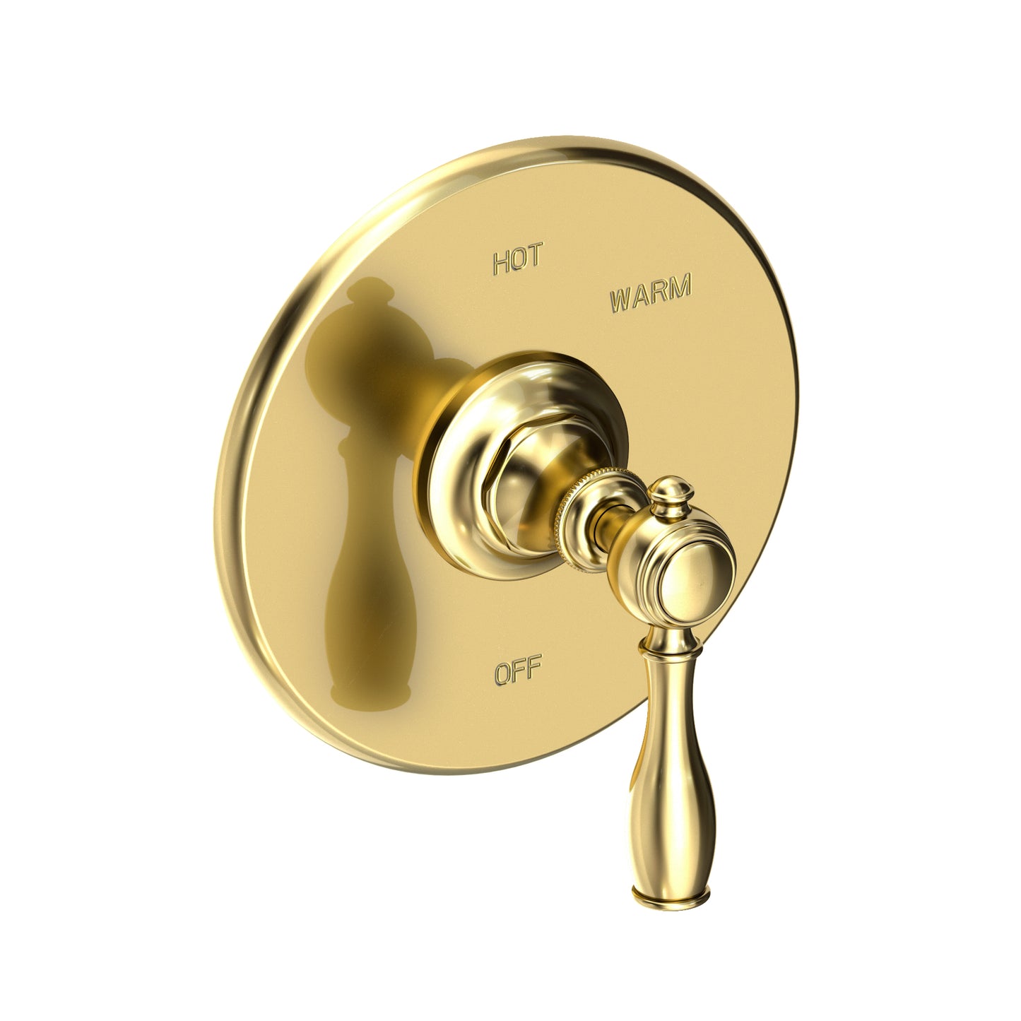 Newport Brass 4-1774BP Victoria Balanced Pressure Shower Trim Plate With Handle. Less Showerhead, Arm And Flange.