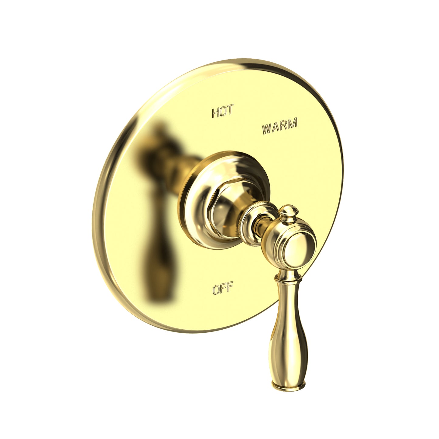 Newport Brass 4-1774BP Victoria Balanced Pressure Shower Trim Plate With Handle. Less Showerhead, Arm And Flange.