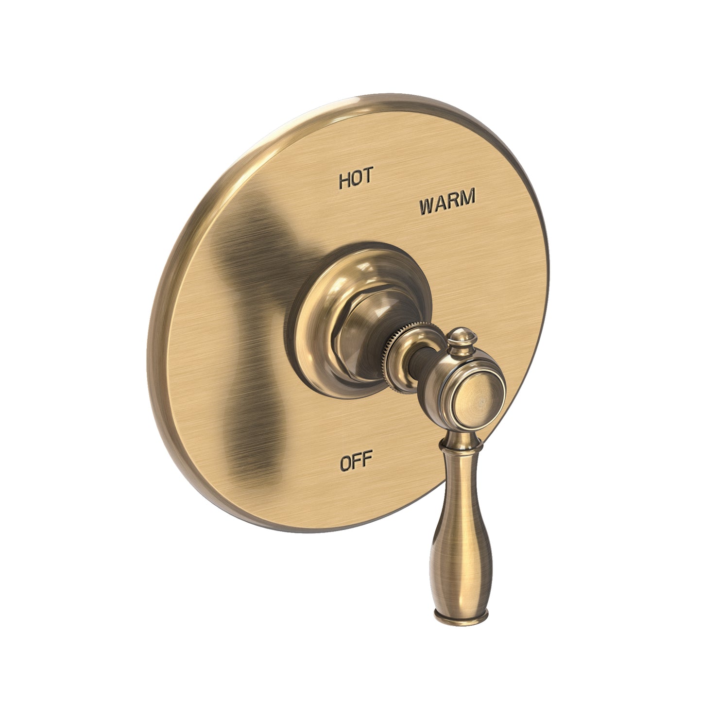 Newport Brass 4-1774BP Victoria Balanced Pressure Shower Trim Plate With Handle. Less Showerhead, Arm And Flange.