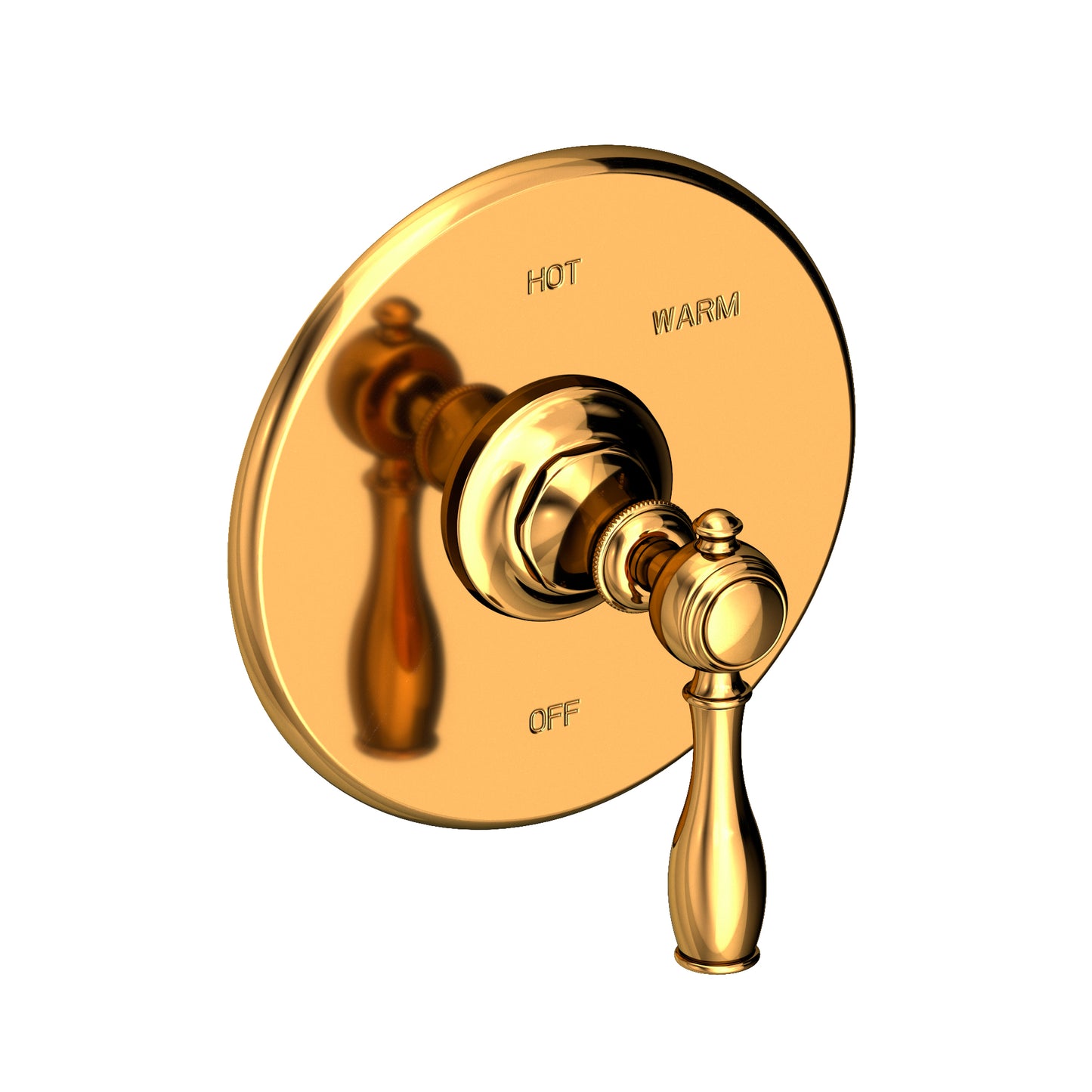 Newport Brass 4-1774BP Victoria Balanced Pressure Shower Trim Plate With Handle. Less Showerhead, Arm And Flange.