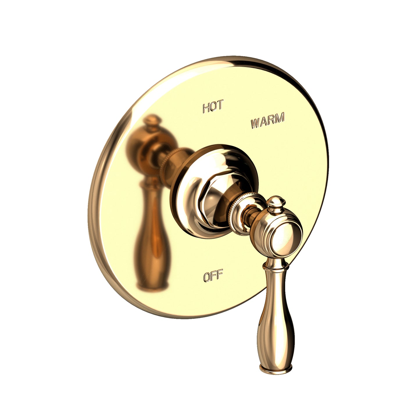 Newport Brass 4-1774BP Victoria Balanced Pressure Shower Trim Plate With Handle. Less Showerhead, Arm And Flange.