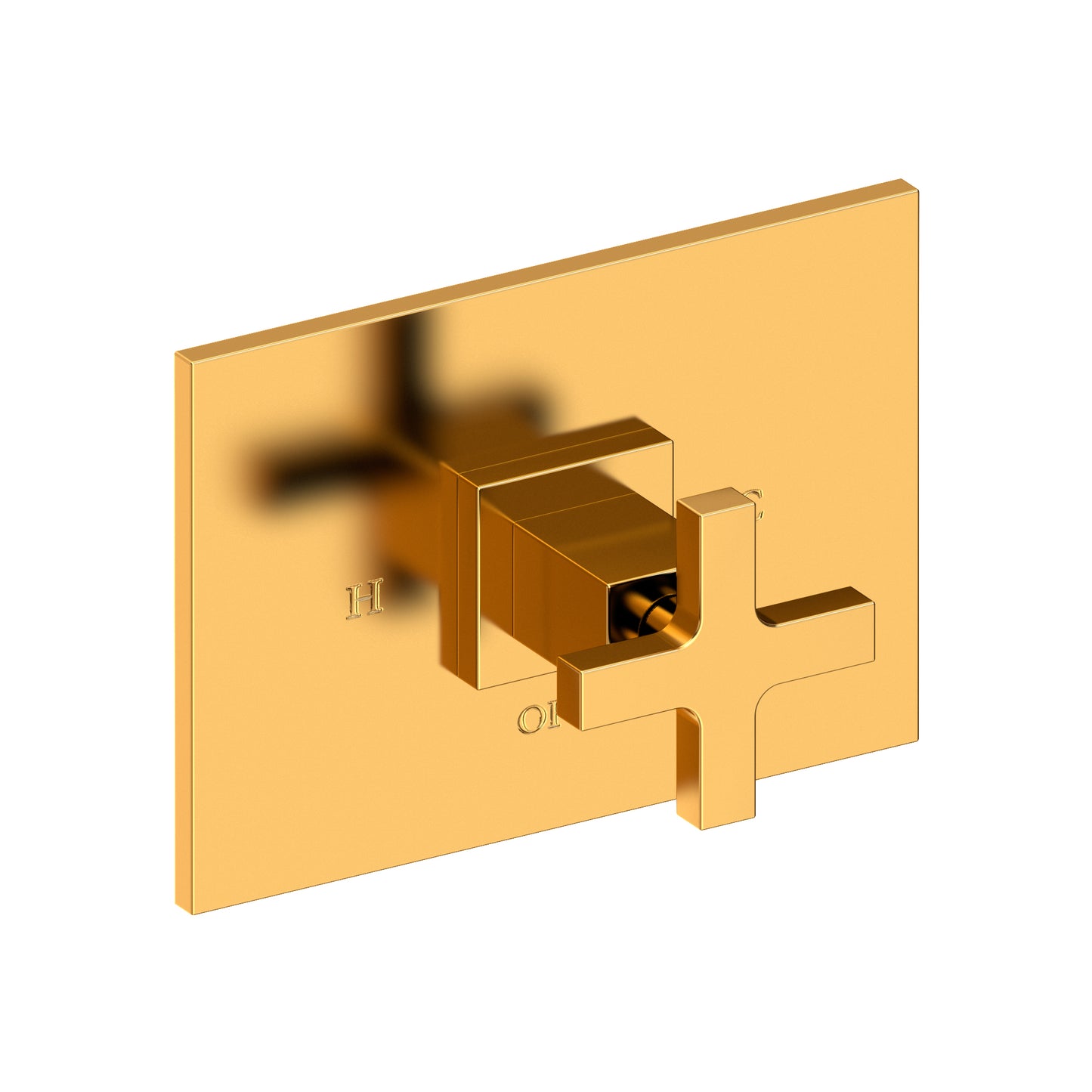 Newport Brass 4-2064BP Secant Balanced Pressure Shower Trim Plate With Handle. Less Showerhead, Arm And Flange.