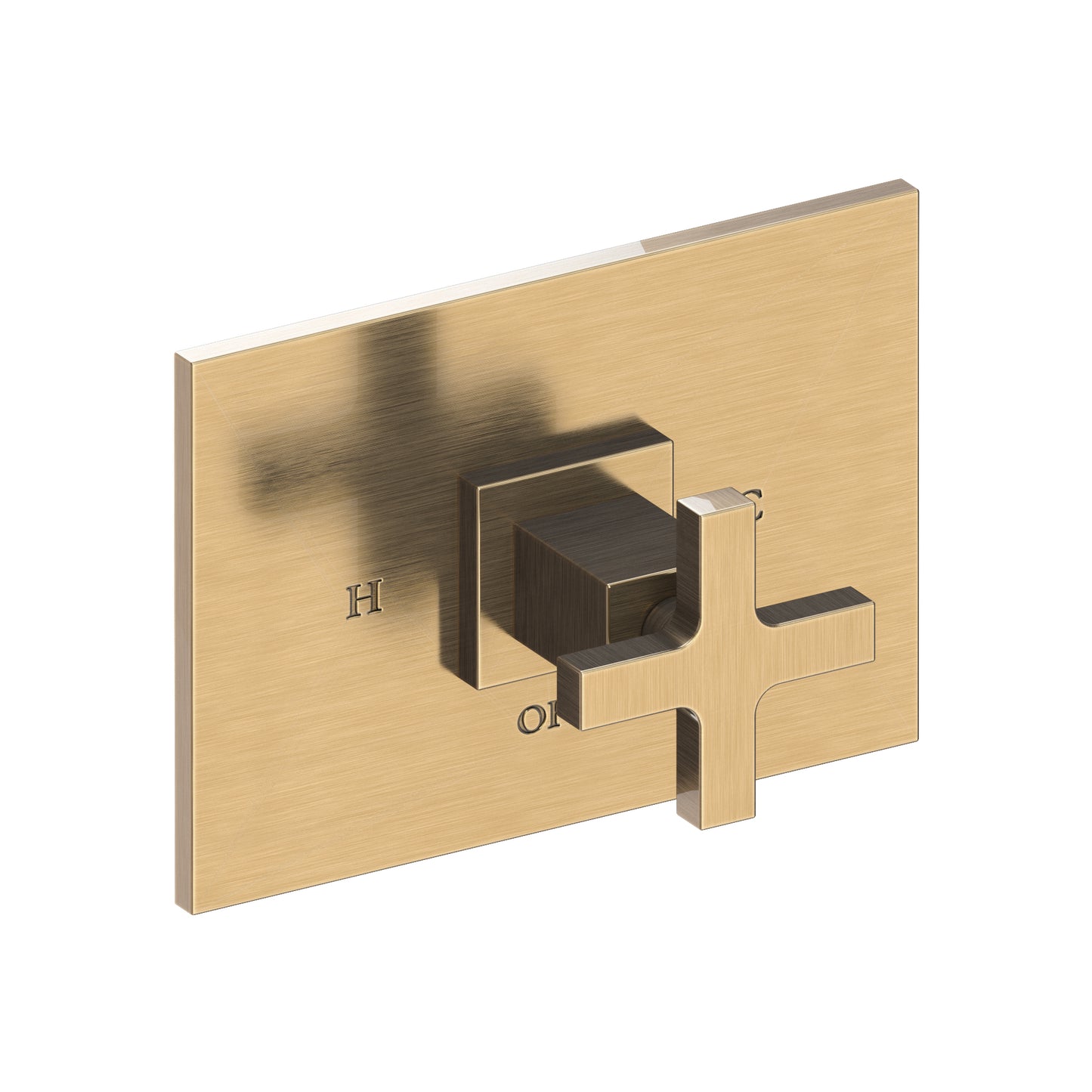 Newport Brass 4-2064BP Secant Balanced Pressure Shower Trim Plate With Handle. Less Showerhead, Arm And Flange.