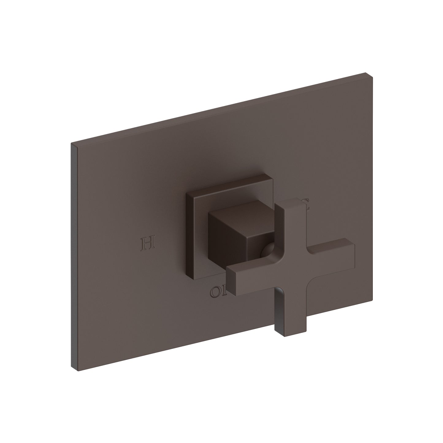 Newport Brass 4-2064BP Secant Balanced Pressure Shower Trim Plate With Handle. Less Showerhead, Arm And Flange.