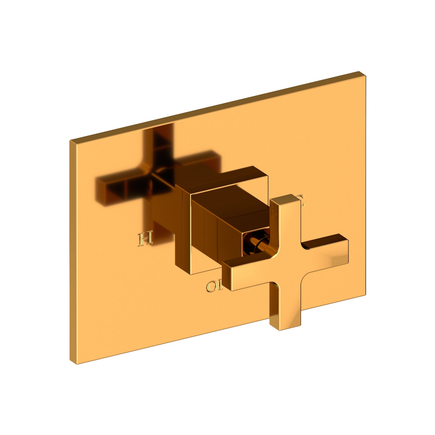 Newport Brass 4-2064BP Secant Balanced Pressure Shower Trim Plate With Handle. Less Showerhead, Arm And Flange.