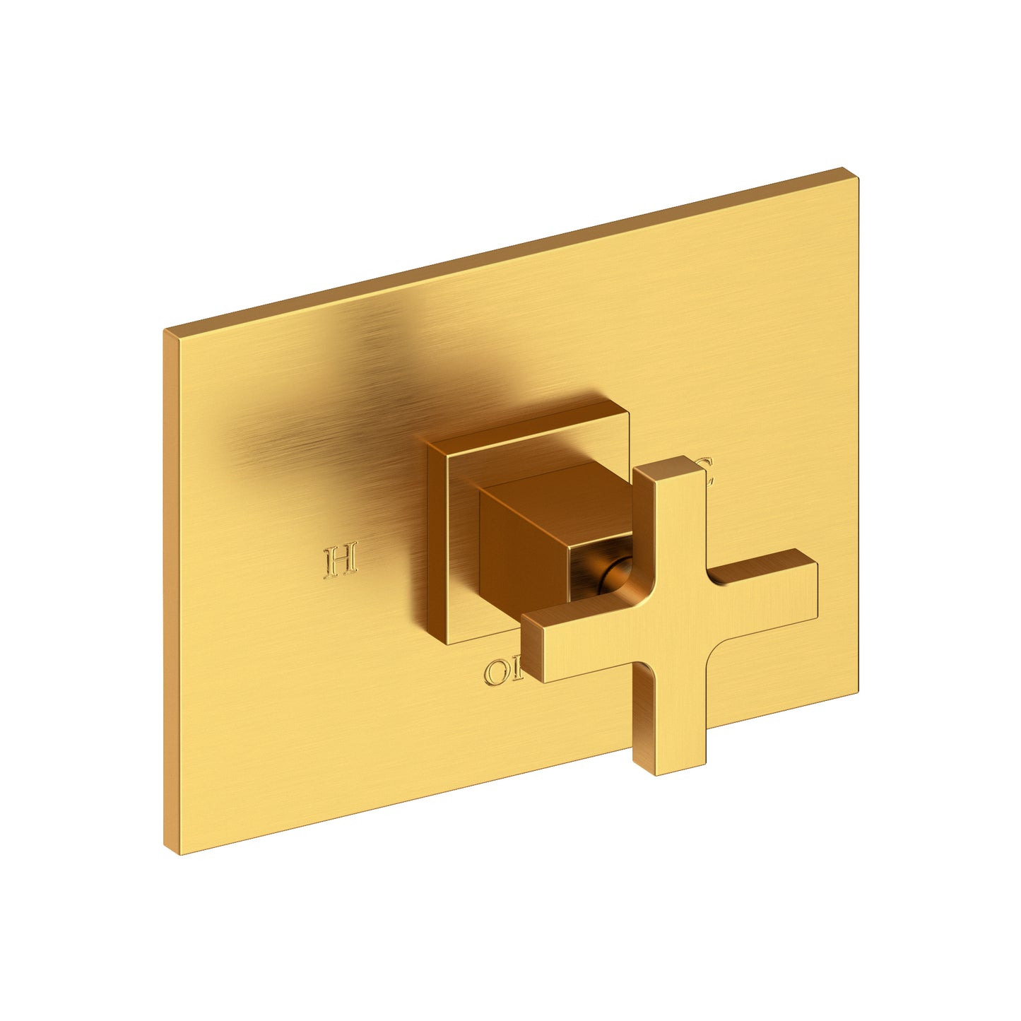 Newport Brass 4-2064BP Secant Balanced Pressure Shower Trim Plate With Handle. Less Showerhead, Arm And Flange.