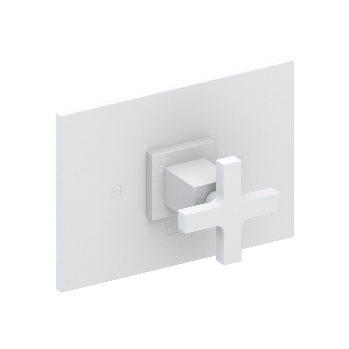 Newport Brass 4-2064BP Secant Balanced Pressure Shower Trim Plate With Handle. Less Showerhead, Arm And Flange.