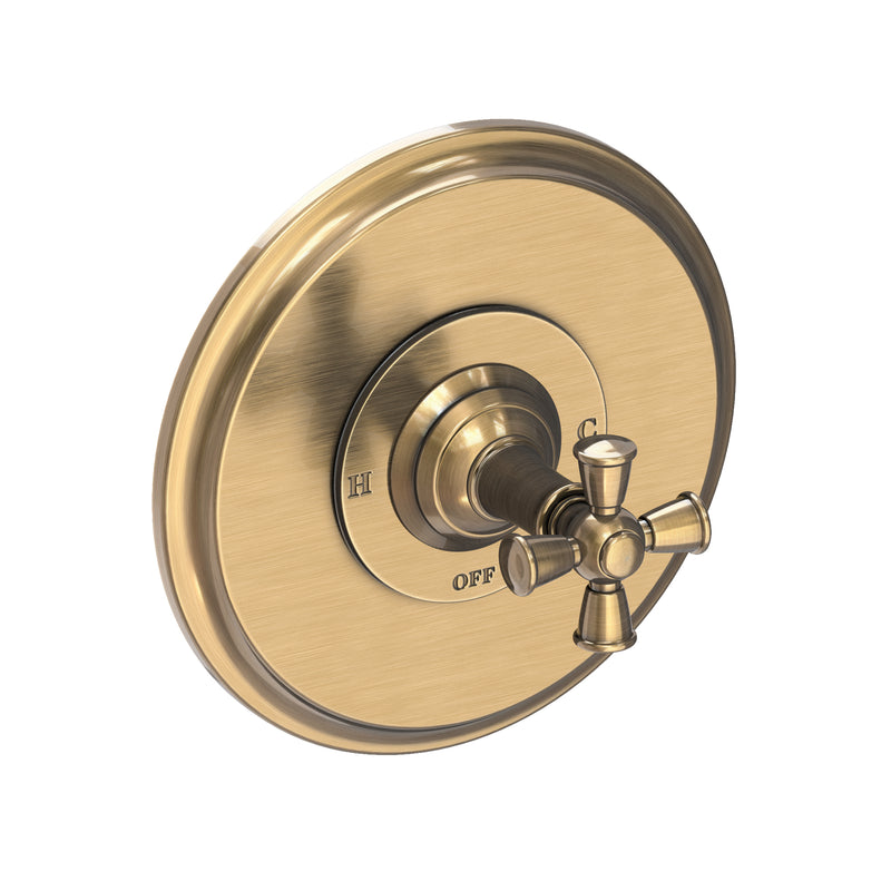 Newport Brass 4-2404BP Aylesbury Balanced Pressure Shower Trim Plate with Handle. Less showerhead, arm and flange.