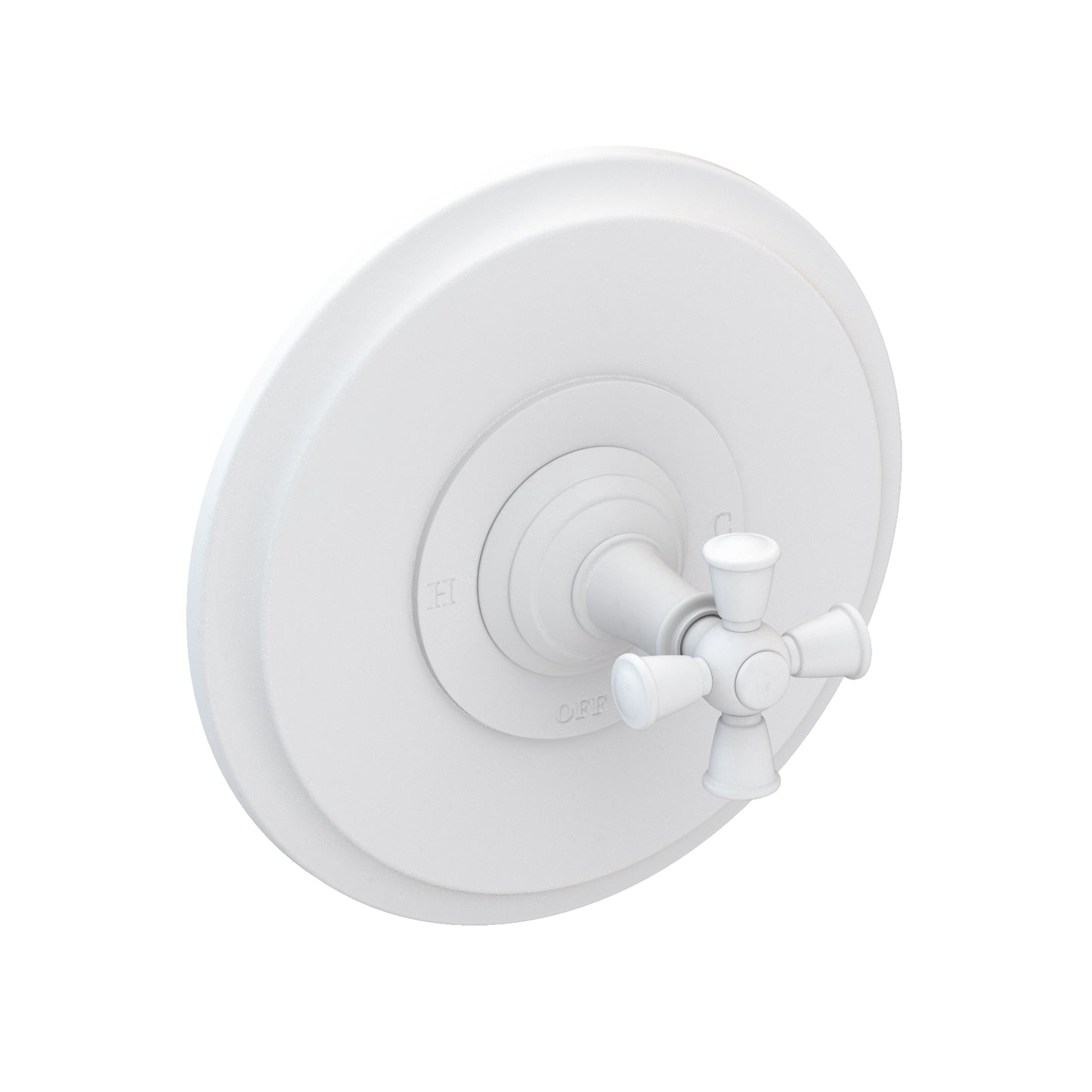 Newport Brass 4-2404BP Aylesbury Balanced Pressure Shower Trim Plate With Handle. Less Showerhead, Arm And Flange.