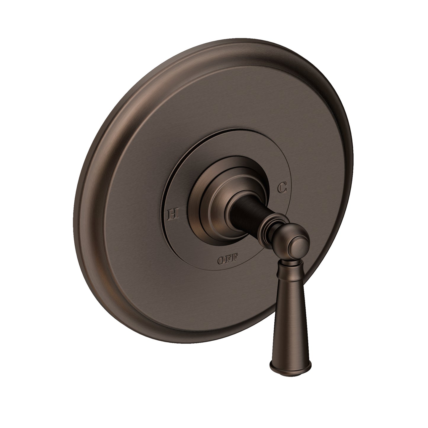 Newport Brass 4-2414BP Aylesbury Balanced Pressure Shower Trim Plate with Handle. Less showerhead, arm and flange.