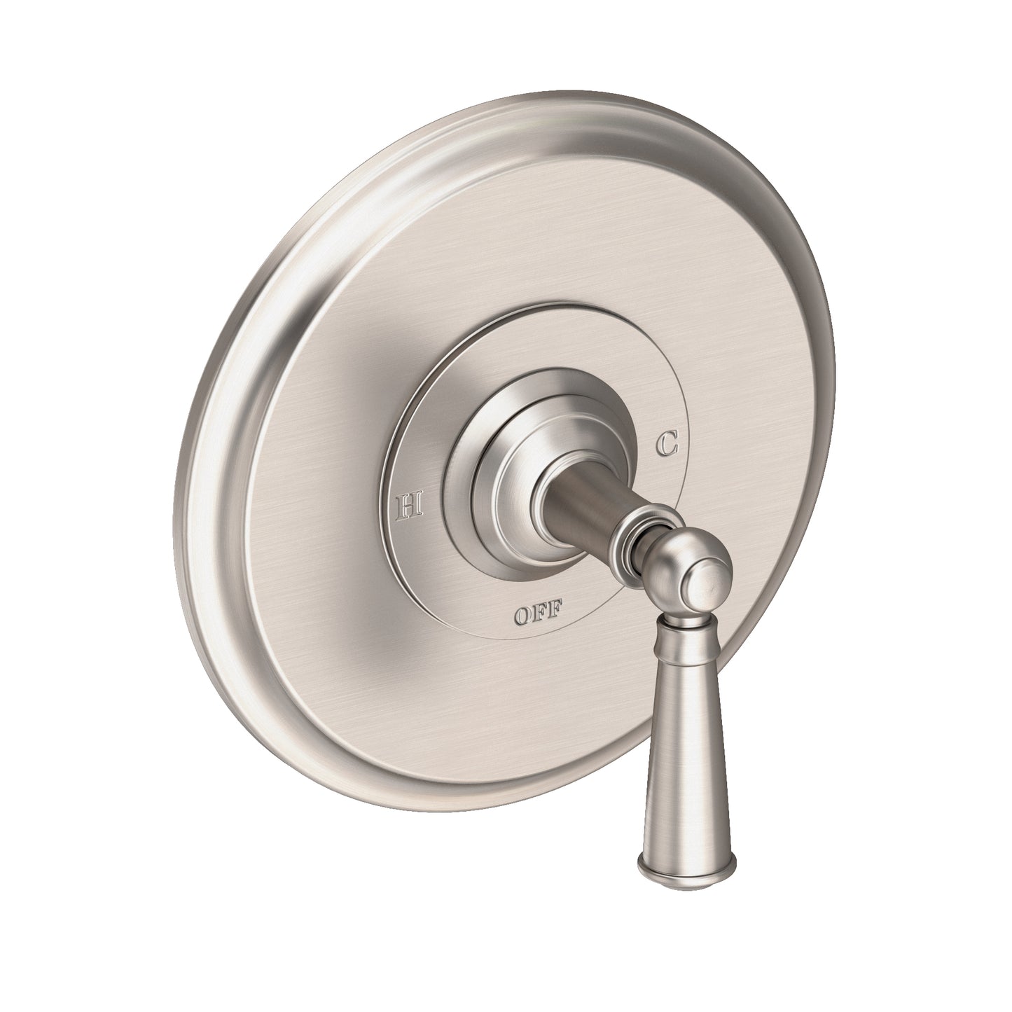 Newport Brass 4-2414BP Aylesbury Balanced Pressure Shower Trim Plate with Handle. Less showerhead, arm and flange.