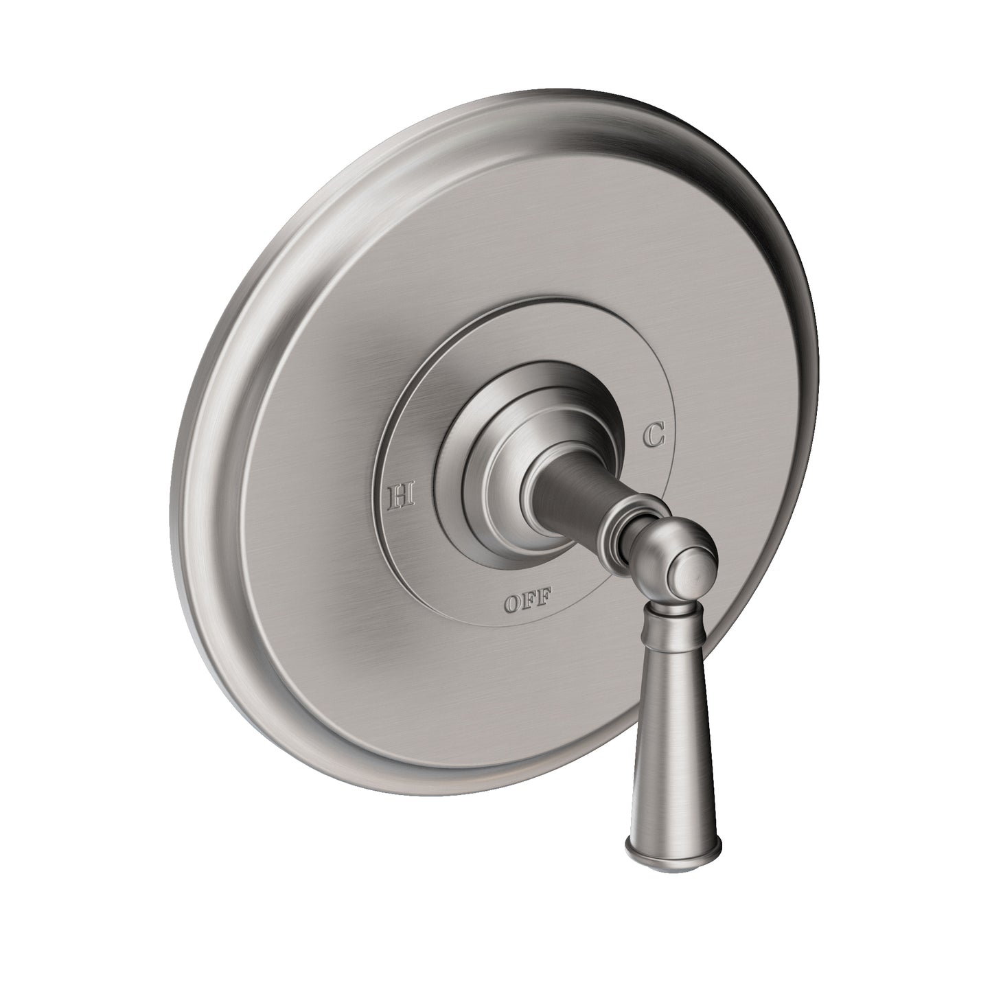 Newport Brass 4-2414BP Aylesbury Balanced Pressure Shower Trim Plate with Handle. Less showerhead, arm and flange.