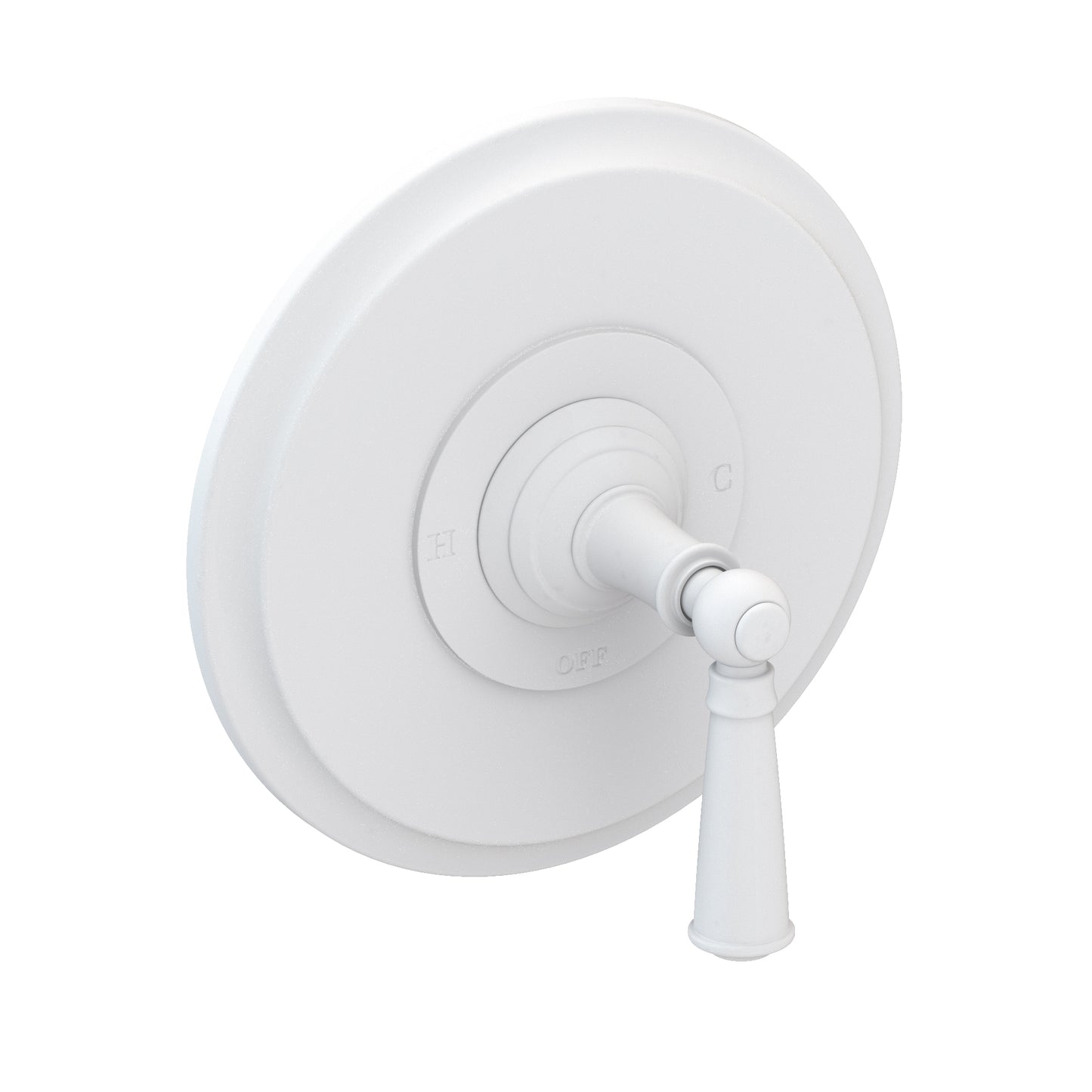 Newport Brass 4-2414BP Aylesbury Balanced Pressure Shower Trim Plate with Handle. Less showerhead, arm and flange.