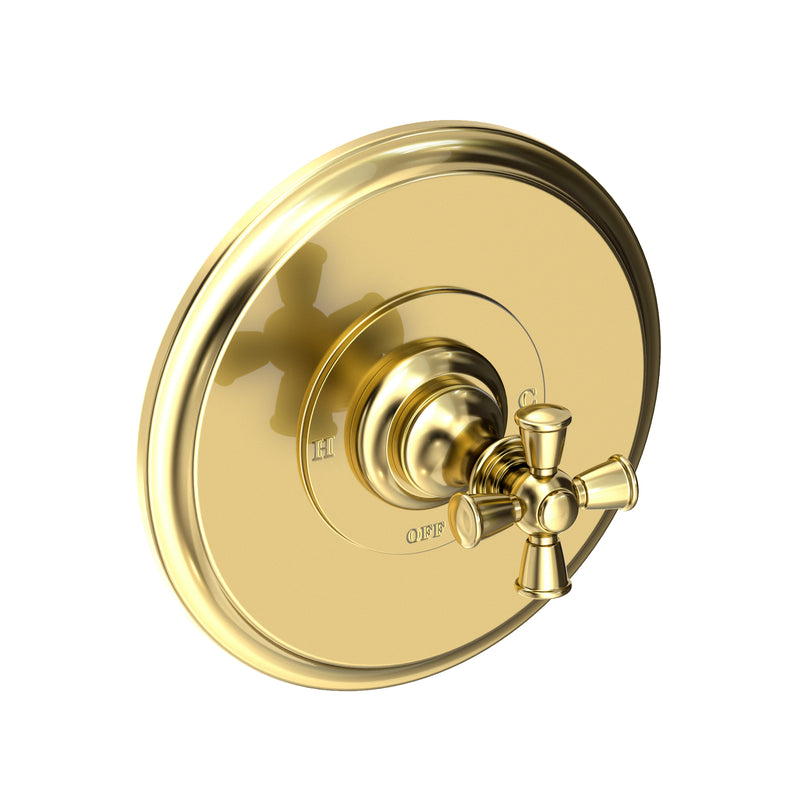 Newport Brass 4-2444BP Sutton Balanced Pressure Shower Trim Plate with Handle. Less showerhead, arm and flange.