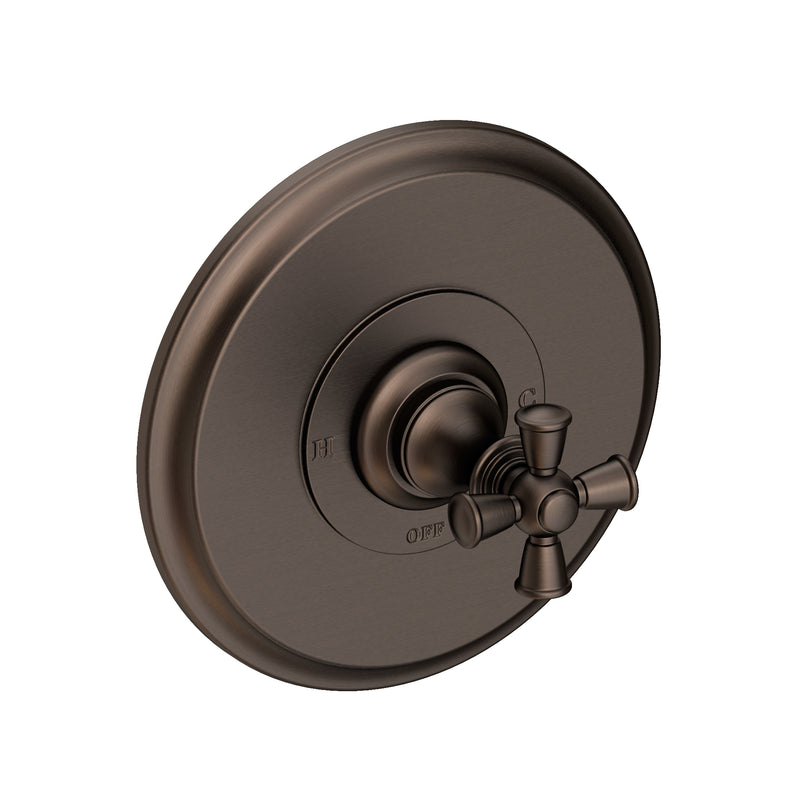Newport Brass 4-2444BP Sutton Balanced Pressure Shower Trim Plate with Handle. Less showerhead, arm and flange.
